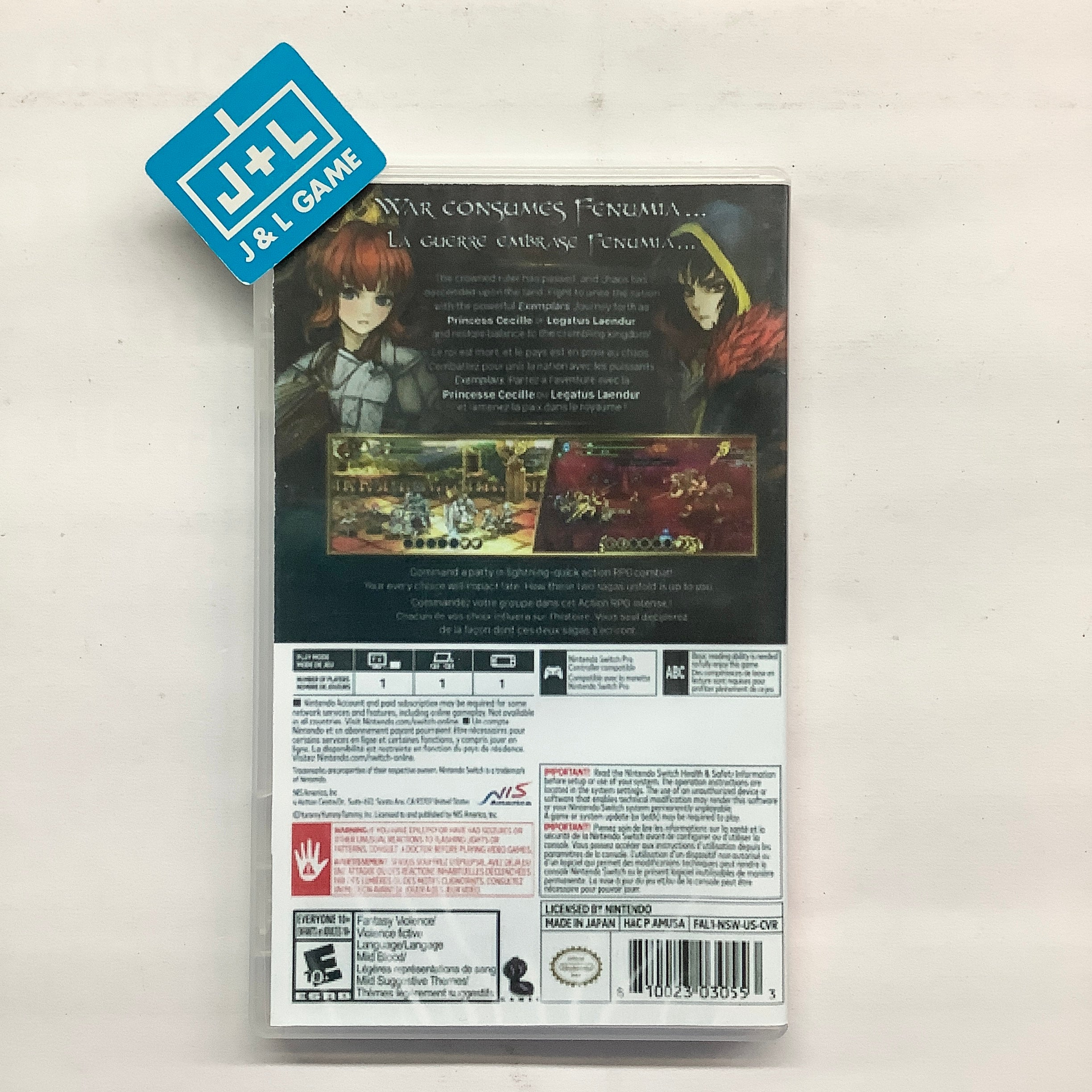 Fallen Legion: Rise to Glory - (NSW) Nintendo Switch [Pre-Owned] Video Games NIS America   