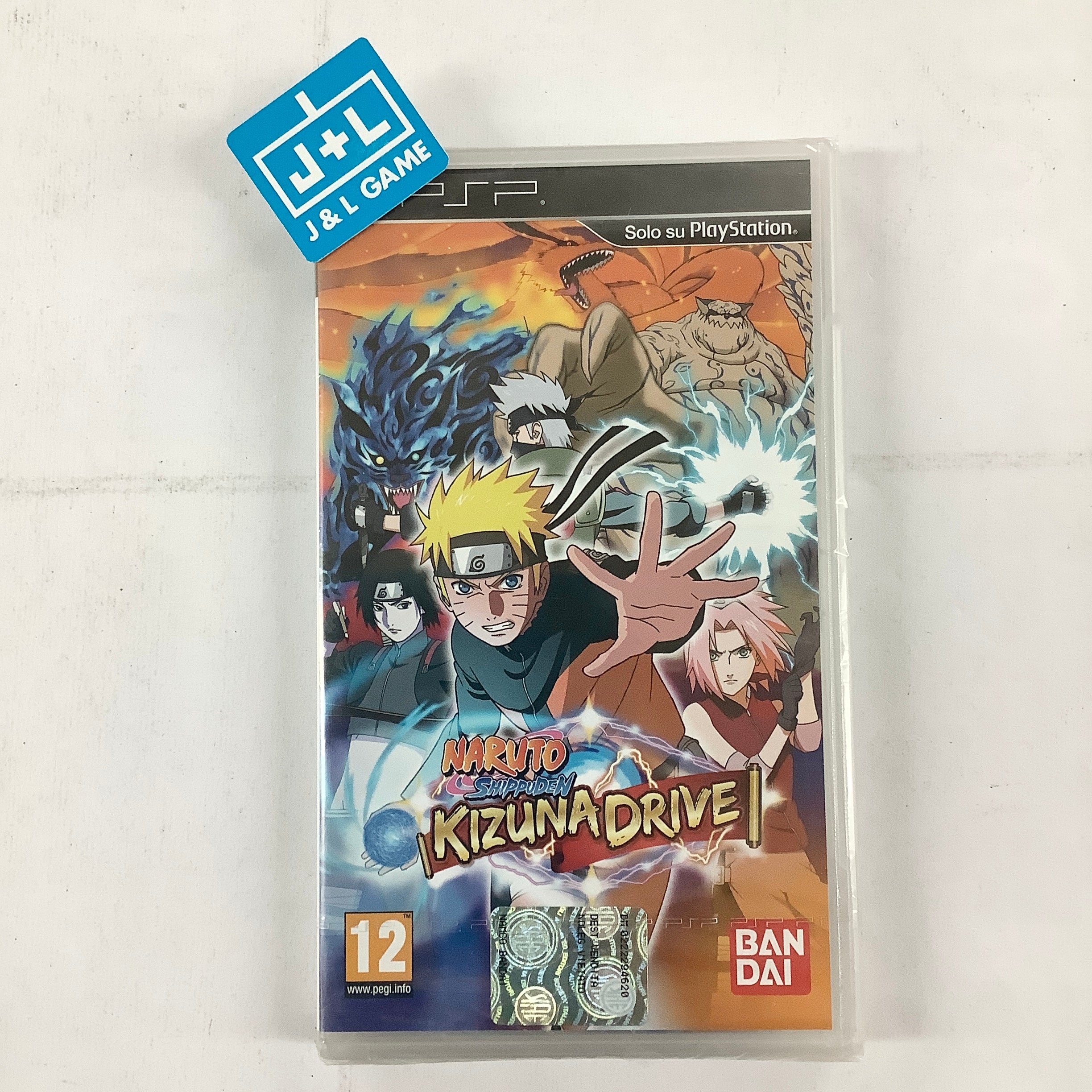 Naruto Shippuden Kizuna Drive - Sony PSP (European Import) Video Games Namco Bandai   