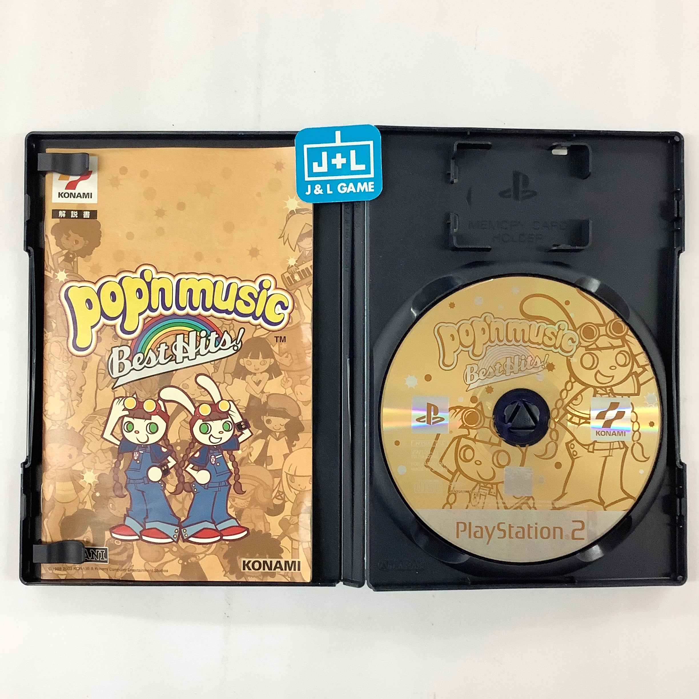 Pop'n Music Best Hits! - (PS2) PlayStation 2 [Pre-Owned] (Japanese Import) Video Games Konami   