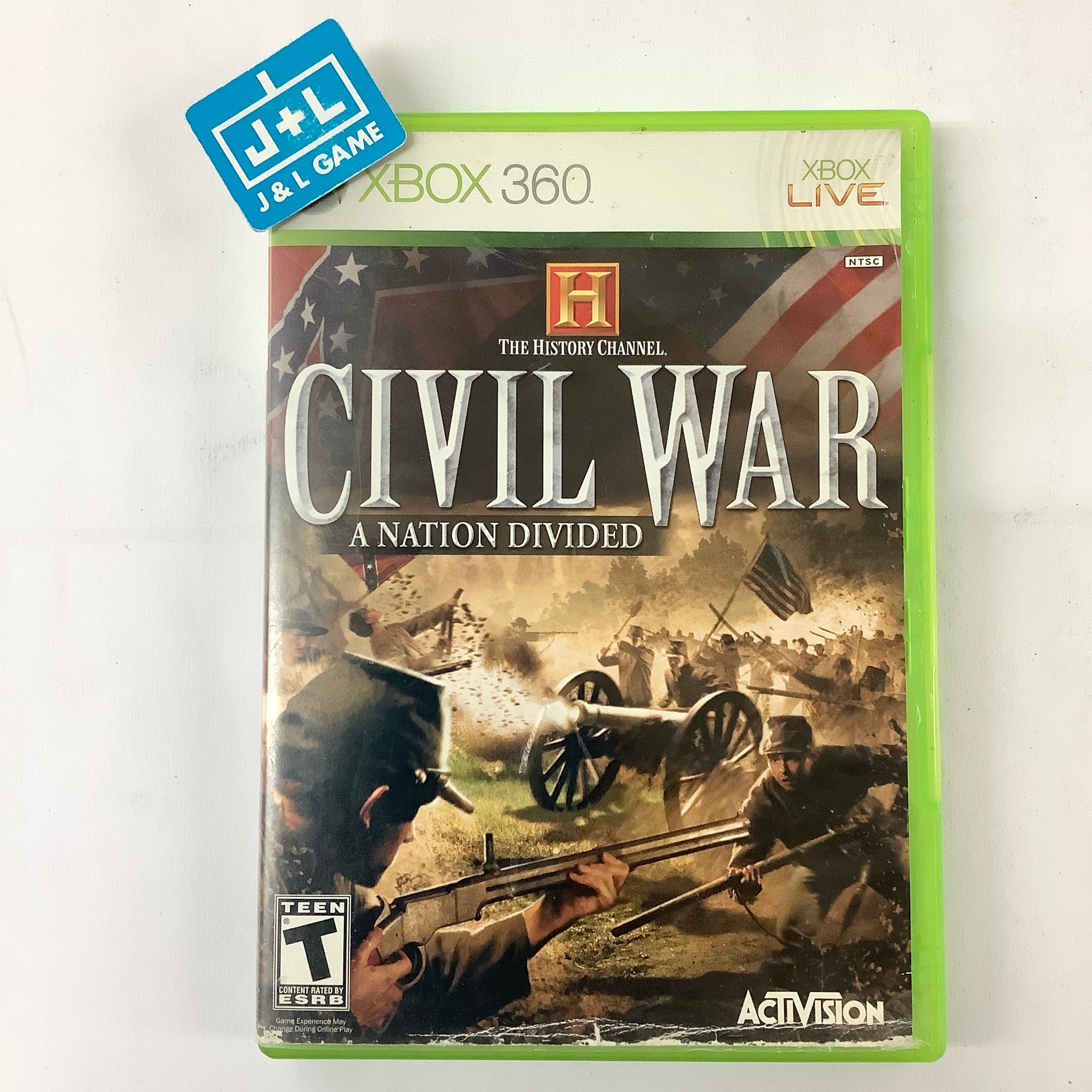 The History Channel: Civil War - A Nation Divided - Xbox 360 [Pre-Owned] Video Games Activision   