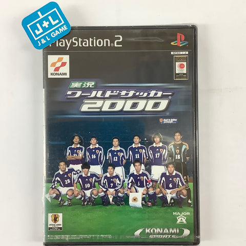 Jikkyou World Soccer 2000 - (PS2) PlayStation 2 (Japanese Import) Video Games Konami   