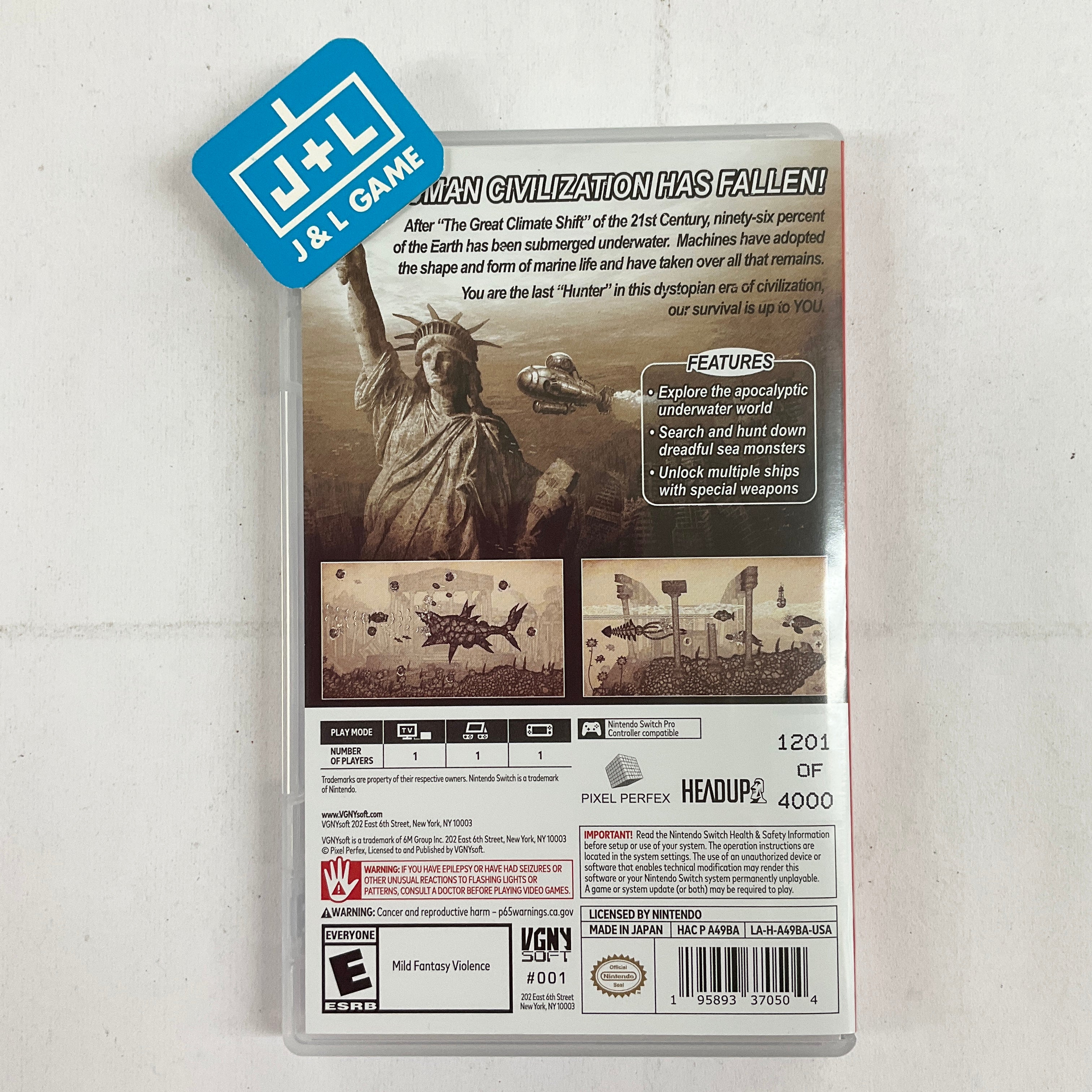 Earth Atlantis: Elite Edition - (NSW) Nintendo Switch [Pre-Owned] Video Games VGNYsoft   