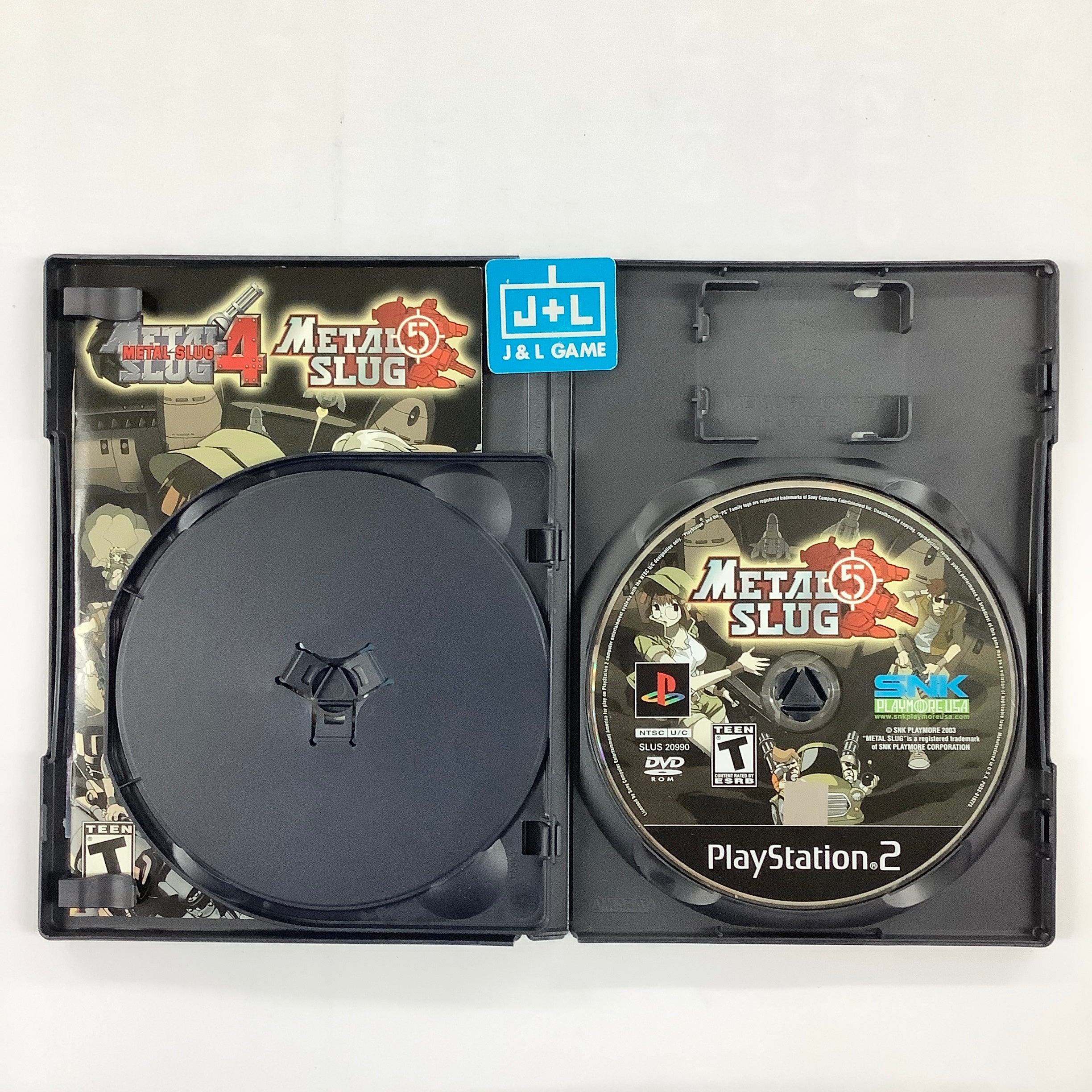 Metal Slug 4 & 5 - (PS2) PlayStation 2 [Pre-Owned] | J&L Game
