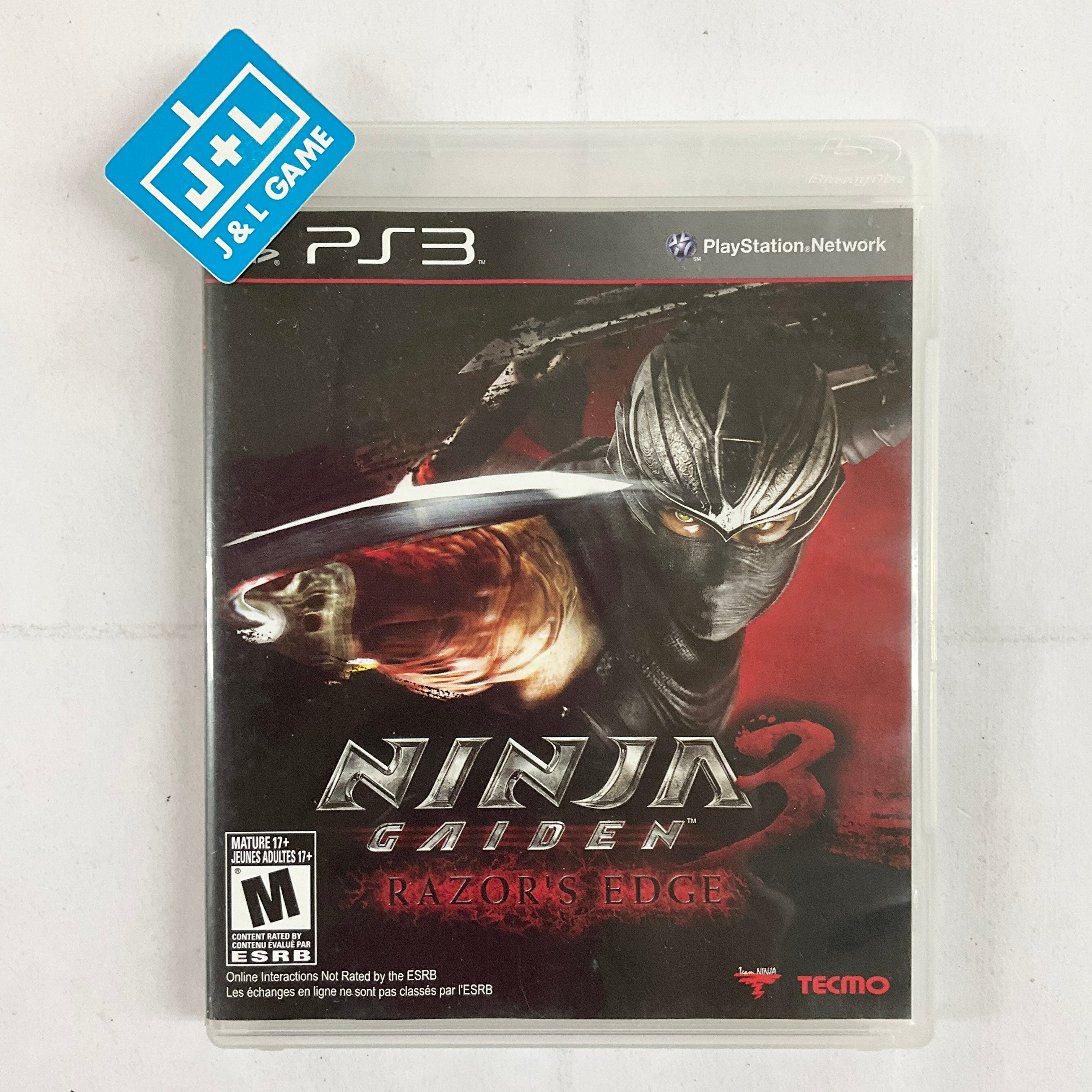 Ninja Gaiden 3: Razor's Edge - (PS3) Playstation 3 [Pre-Owned] Video Games Koei   