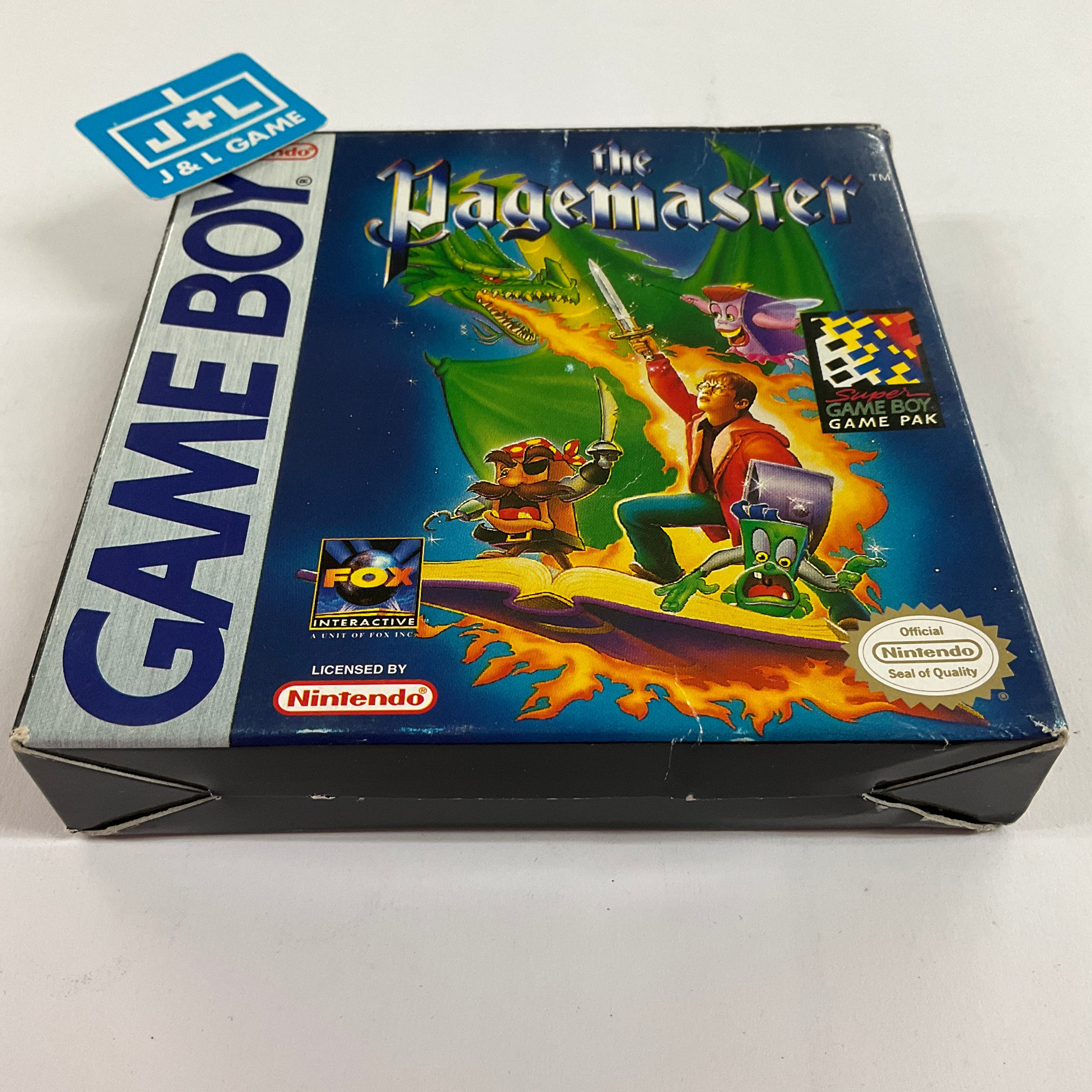 The Pagemaster - (GB) Game Boy [Pre-Owned] Video Games Fox Interactive   