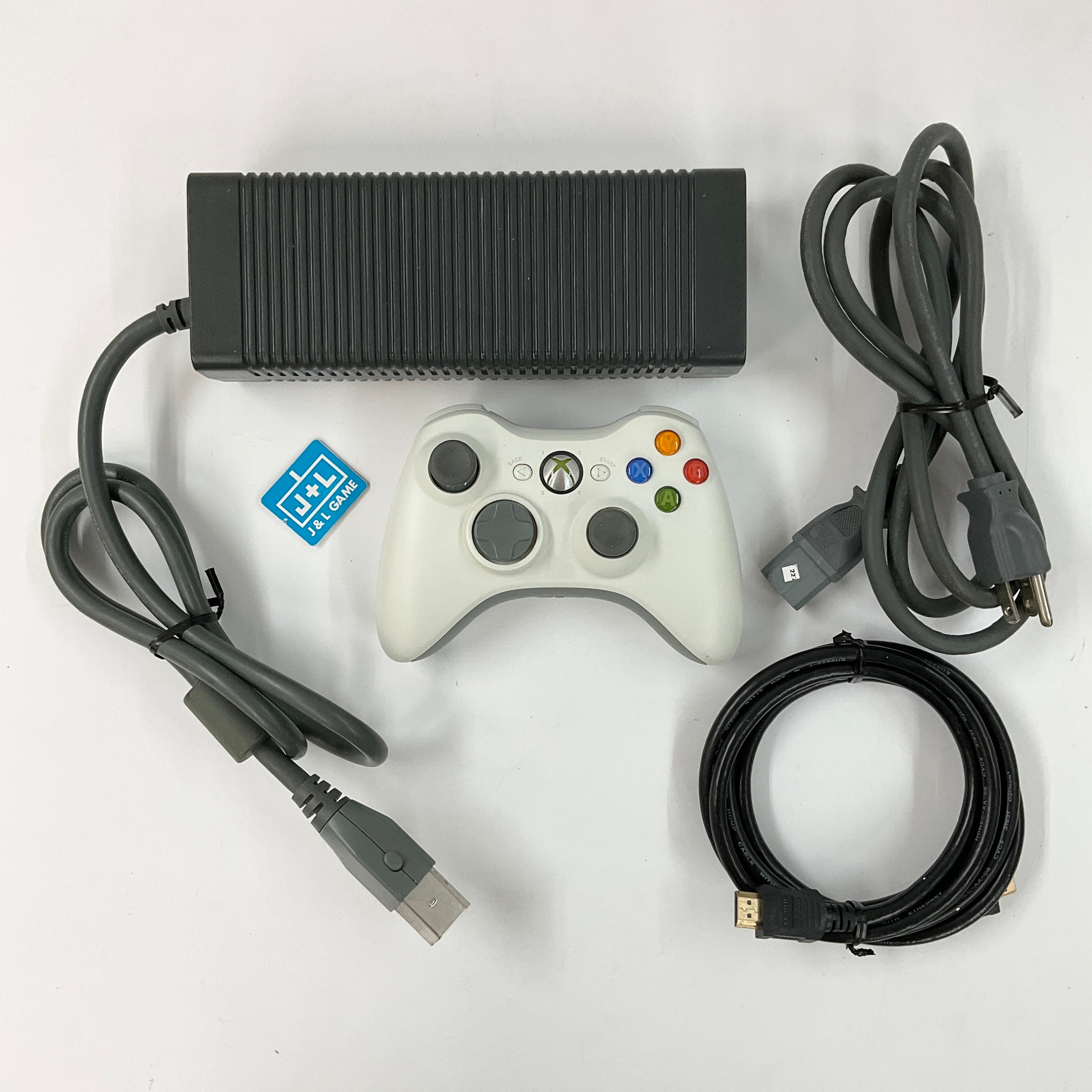 Microsoft Xbox 360 Console (White) - Xbox 360 [Pre-Owned] Consoles Microsoft   