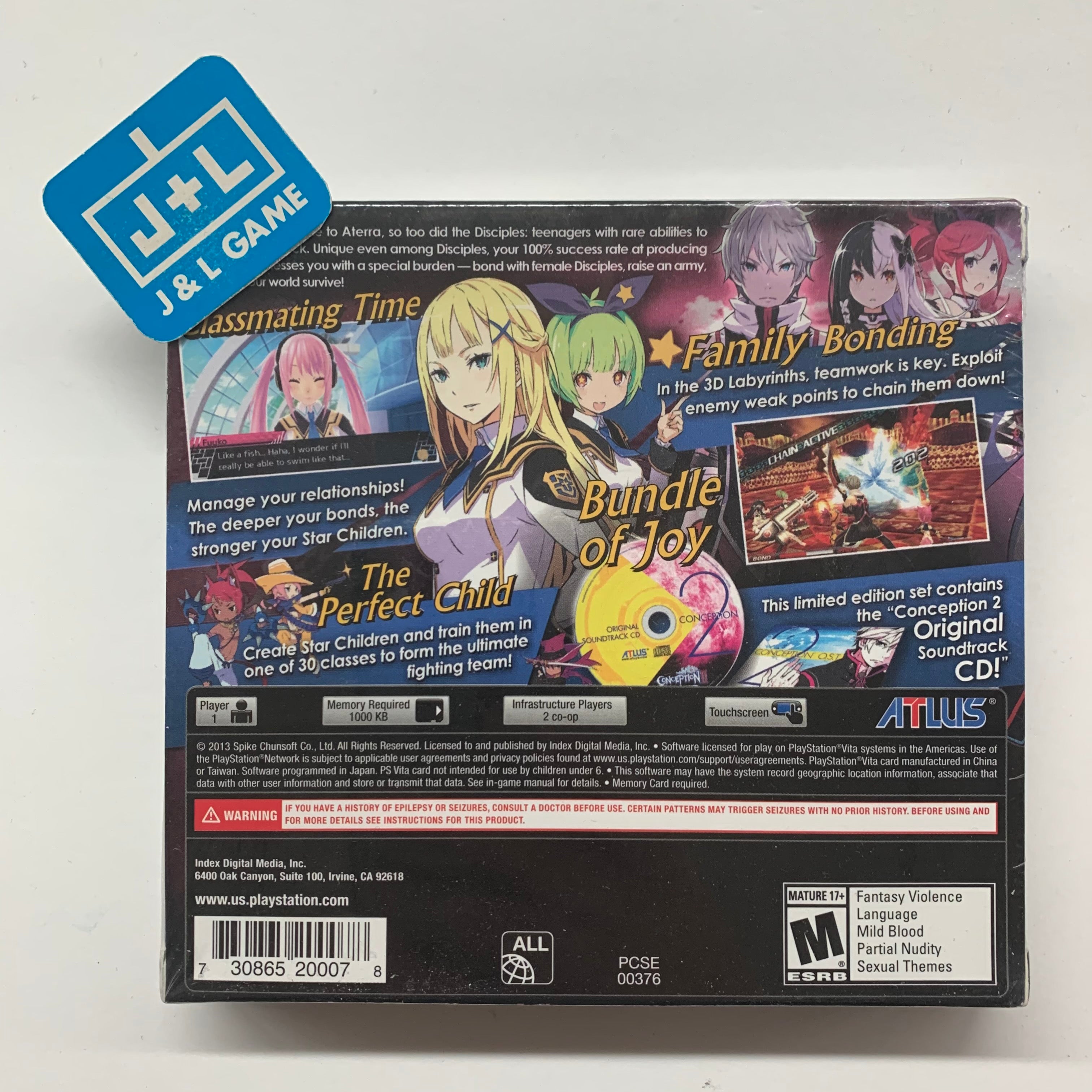 Conception II Children of The Seven Stars PlayStation Vita