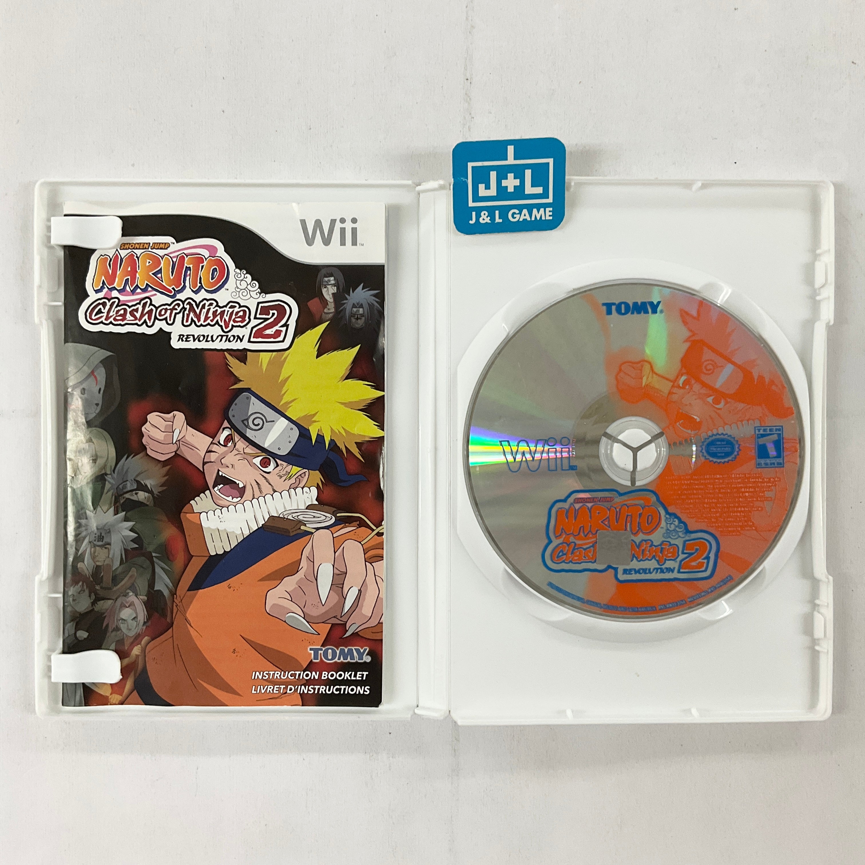 Naruto: Clash of Ninja Revolution 2 - Nintendo Wii [Pre-Owned
