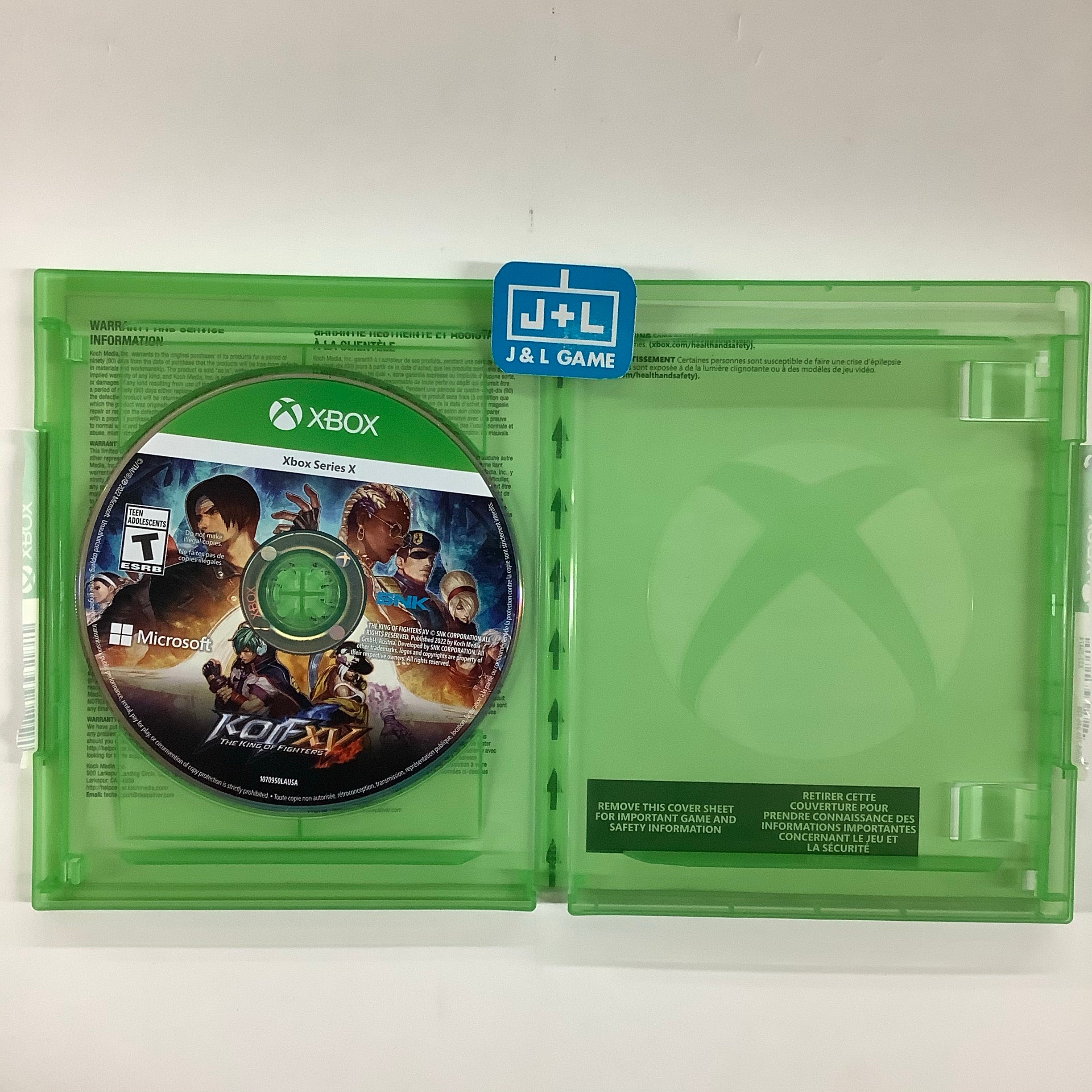 The King of Fighters XV - (XSX) Xbox Series X [UNBOXING] Video Games Deep Silver   