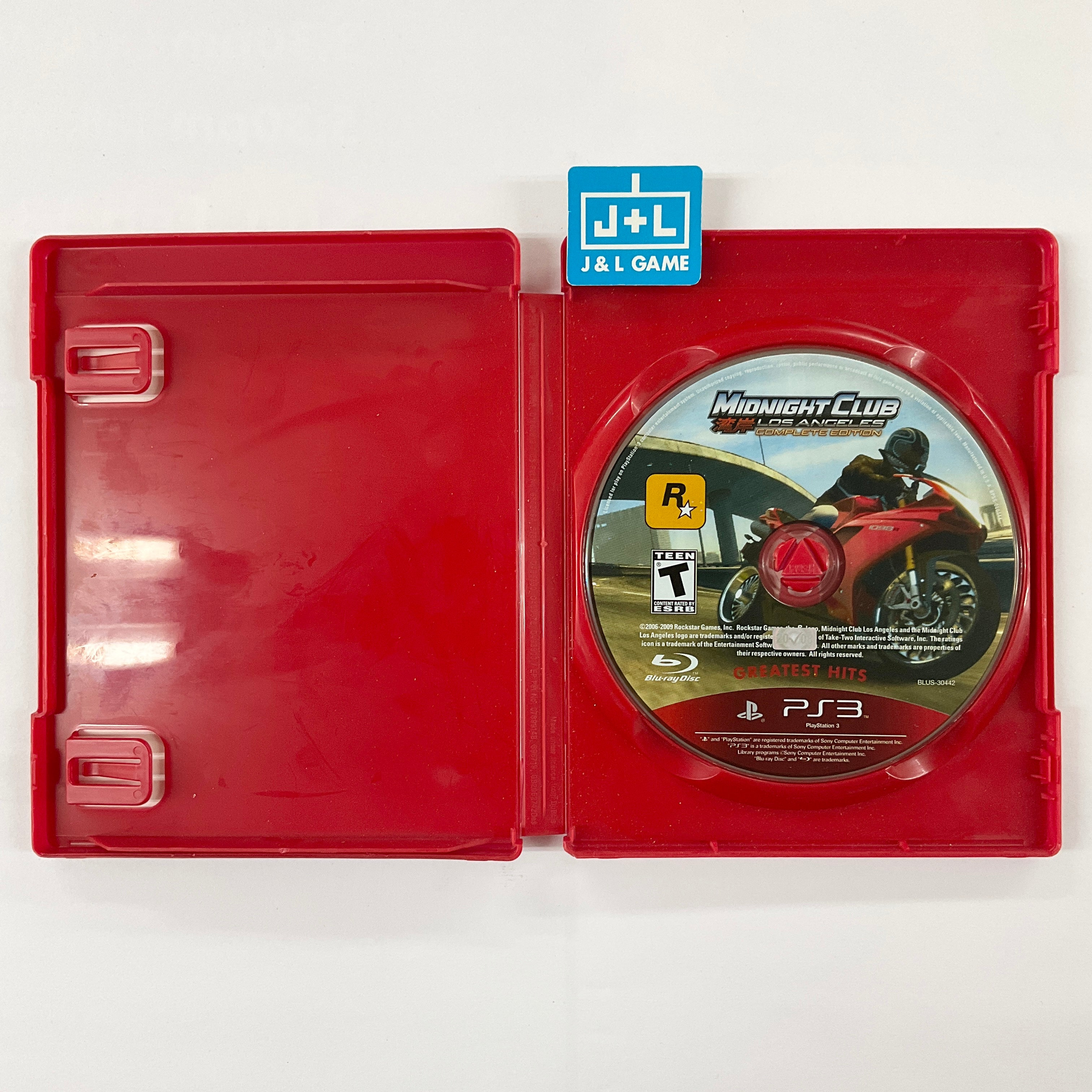Midnight Club: Los Angeles Complete Edition (Greatest Hits) - (PS3) PlayStation 3 [Pre-Owned] Video Games Rockstar Games   