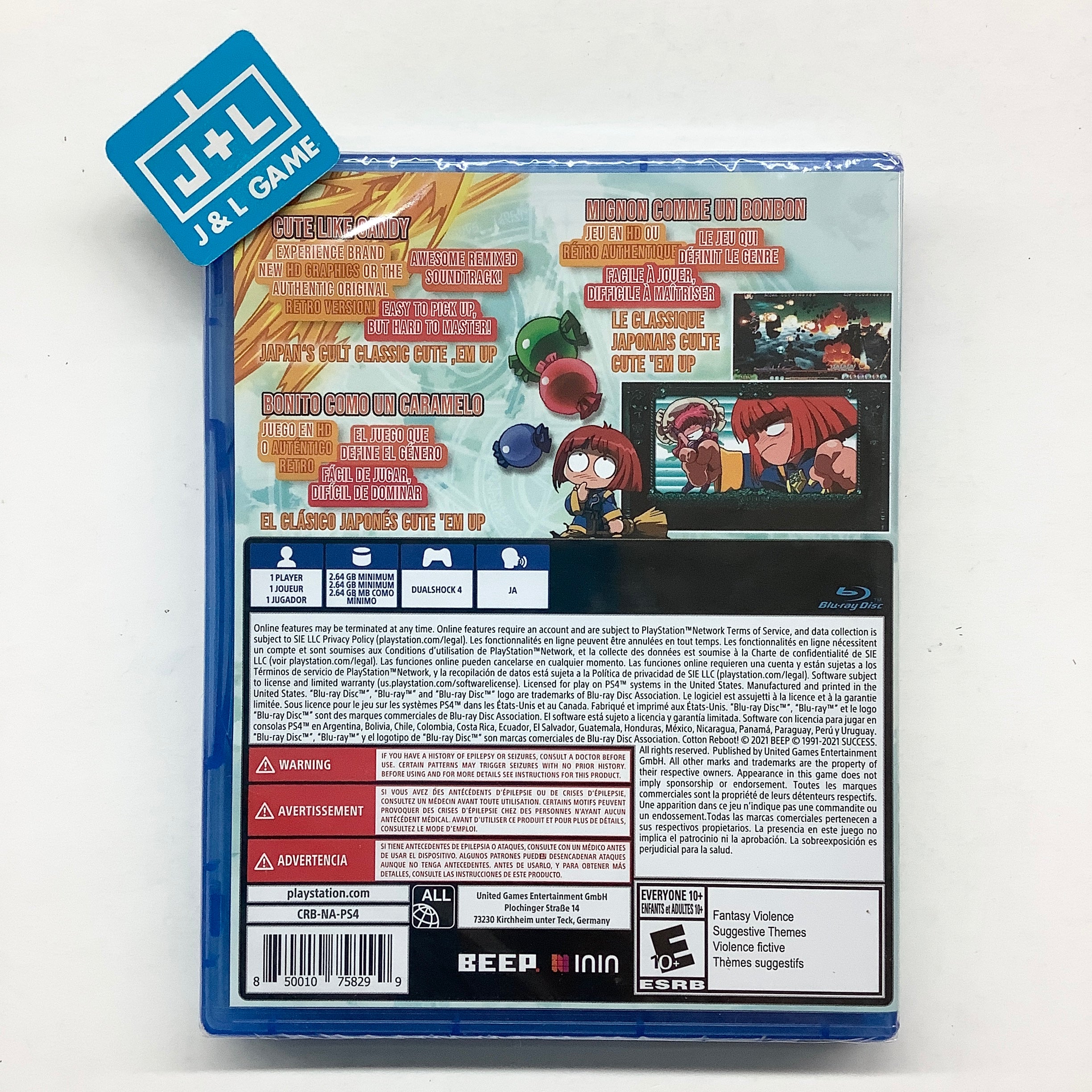 Cotton Reboot! - (PS4) PlayStation 4 Video Games ININ Games