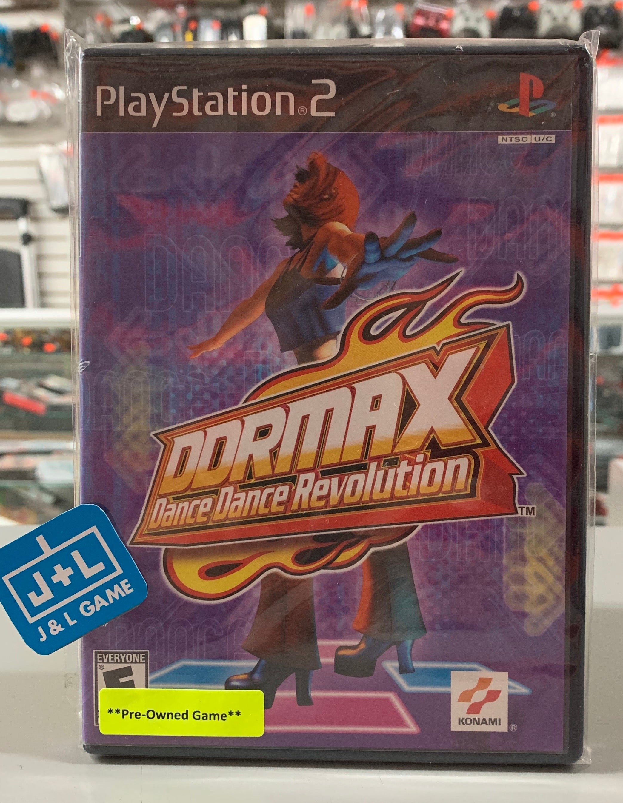 DDRMAX: Dance Dance Revolution - PlayStation 2 [Pre-Owned] Video Games Konami   