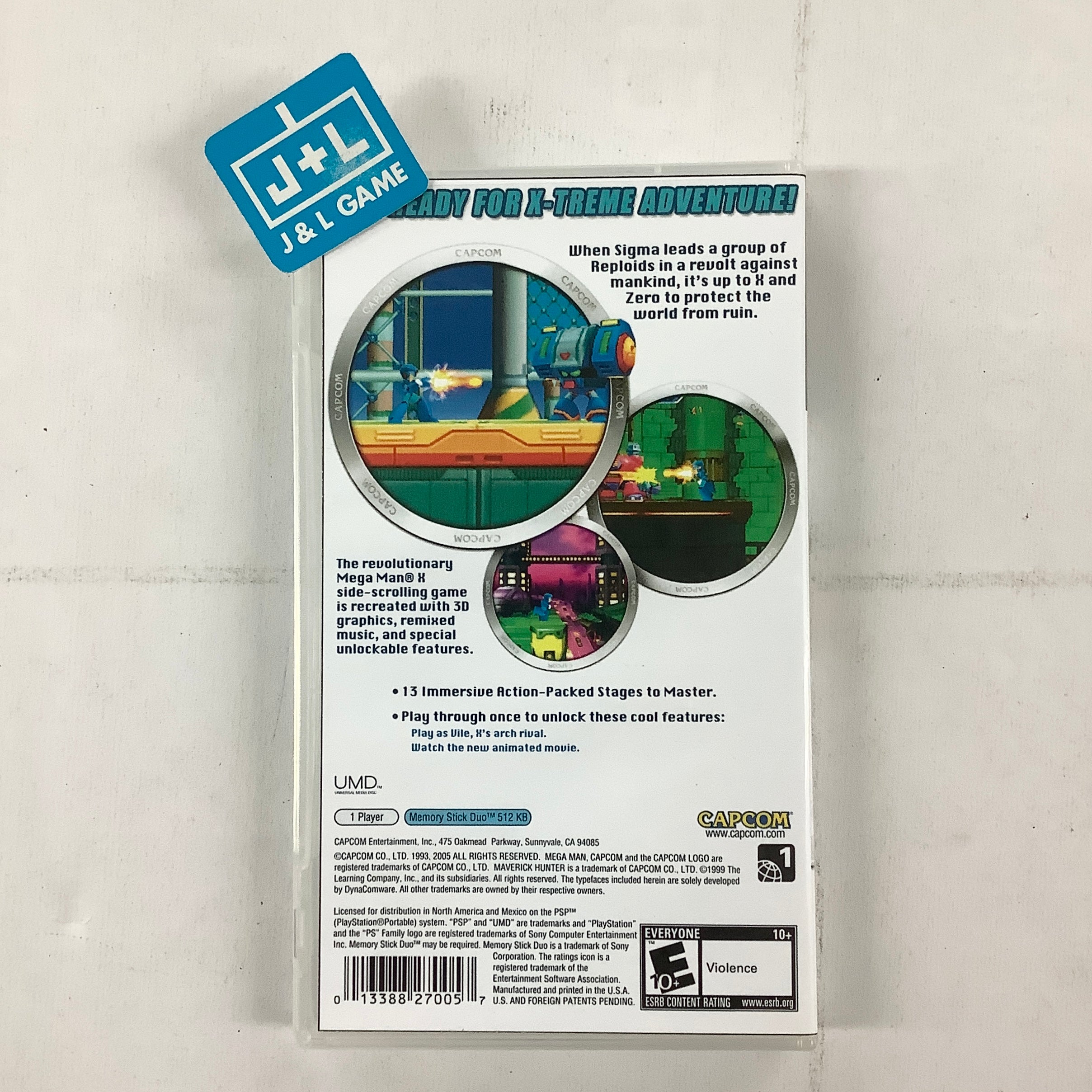 Mega Man Maverick Hunter X - Sony PSP [Pre-Owned] Video Games Capcom   