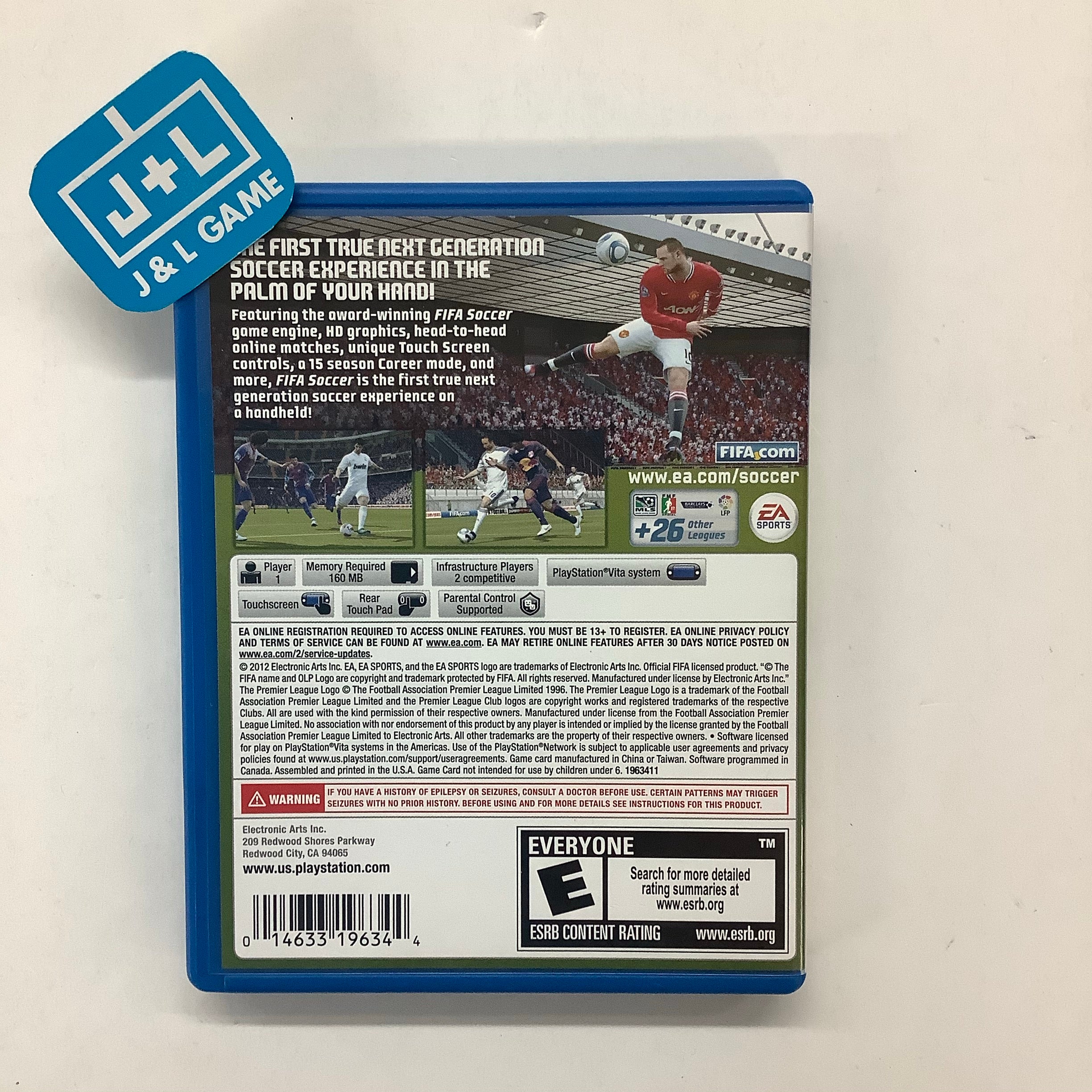 EA Sports FIFA Soccer - (PSV) PlayStation Vita [Pre-Owned] Video Games Electronic Arts   