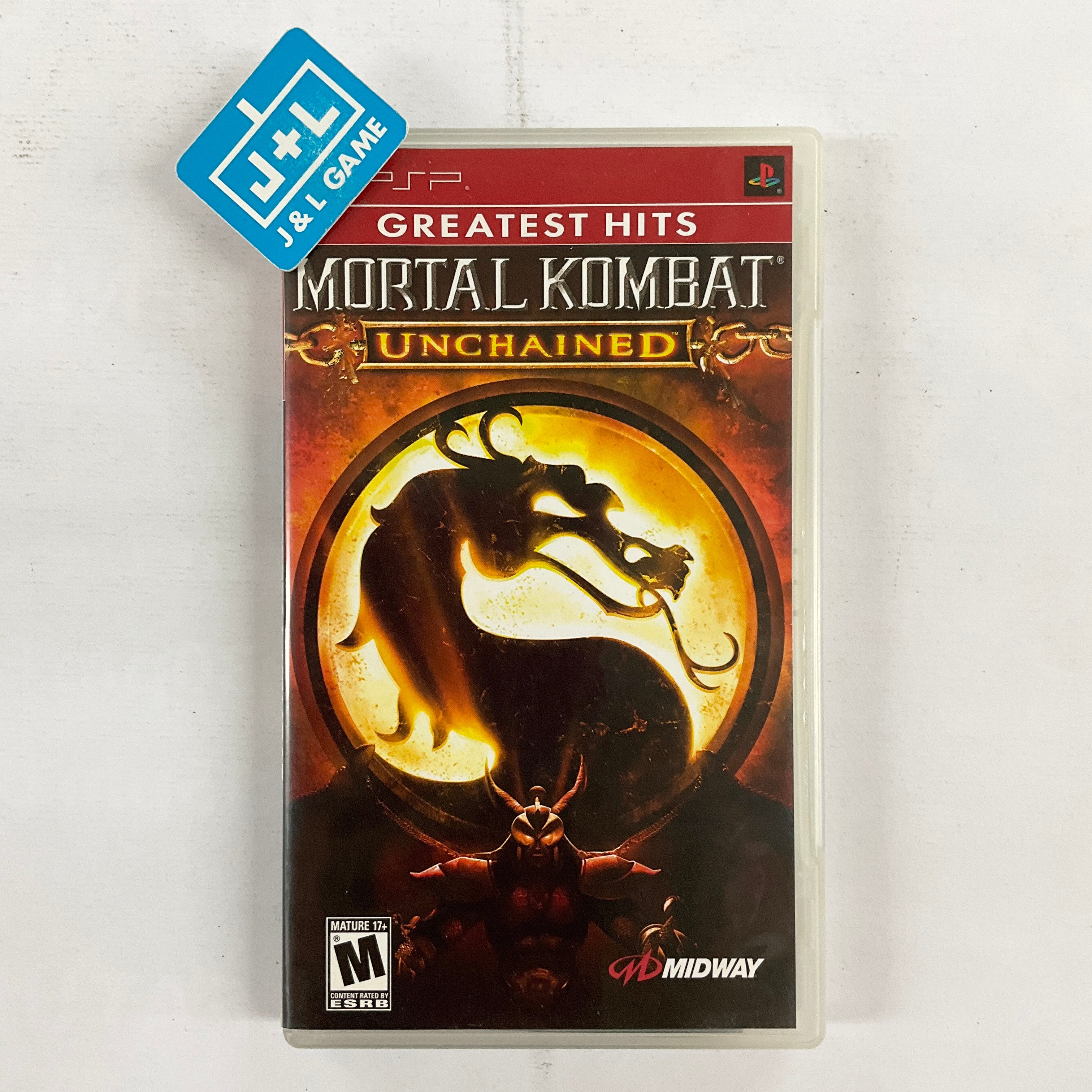 Mortal Kombat: Unchained (Greatest Hits) - SONY PSP [Pre-Owned] Video Games Midway   