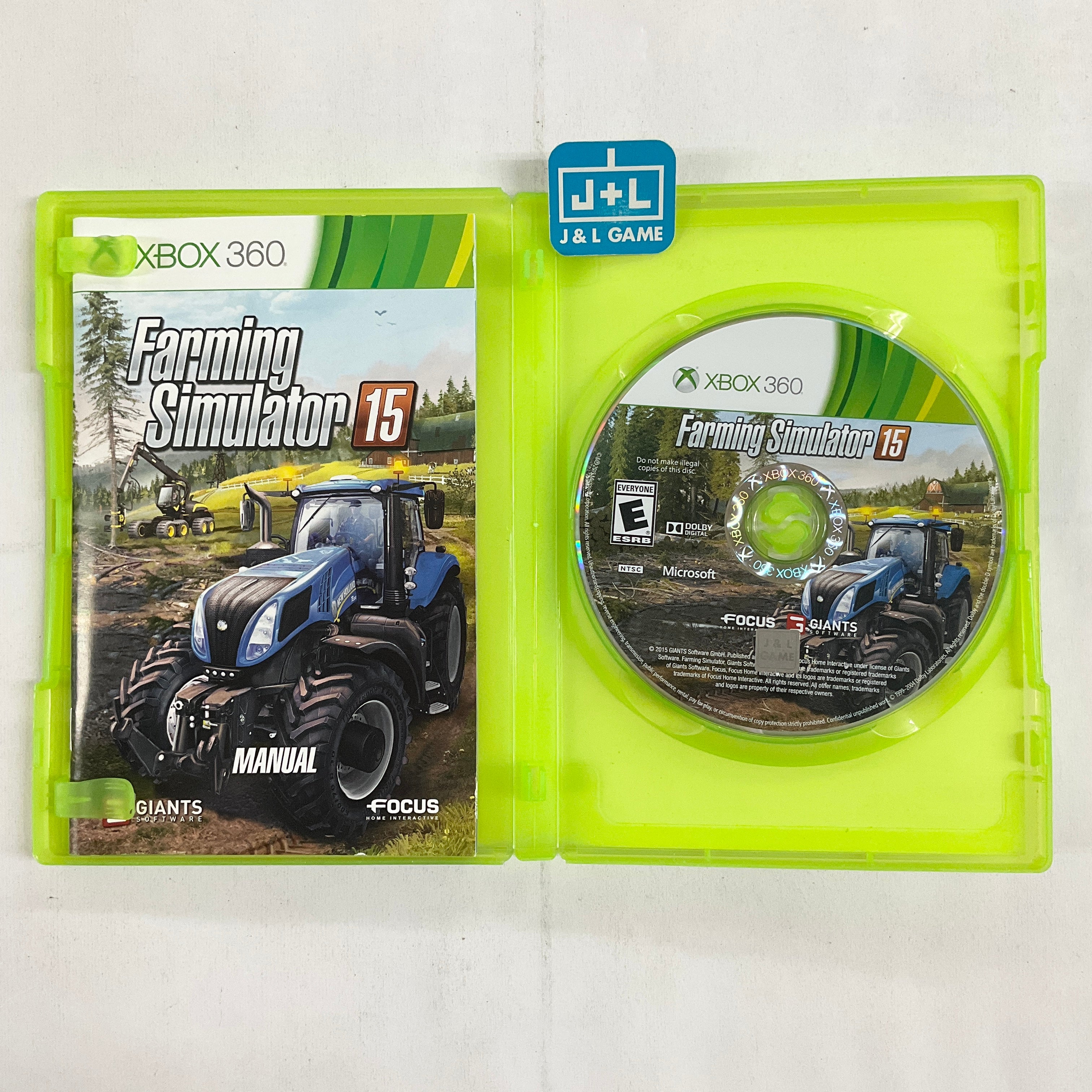 Farming Simulator 15 - Xbox 360 [Pre-Owned] Video Games Maximum Games   