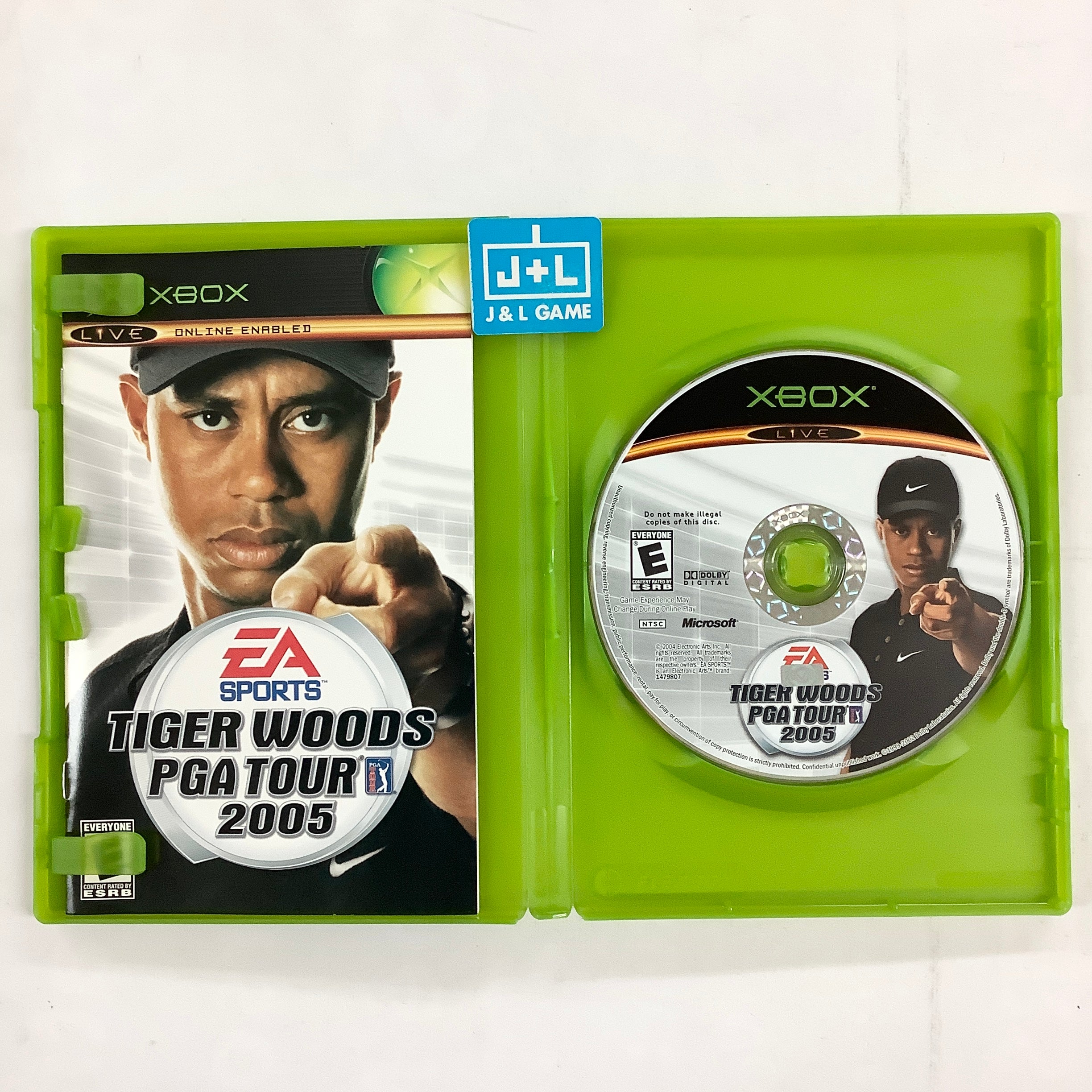 Tiger Woods PGA Tour 2005 - (XB) Xbox [Pre-Owned] Video Games EA Sports   