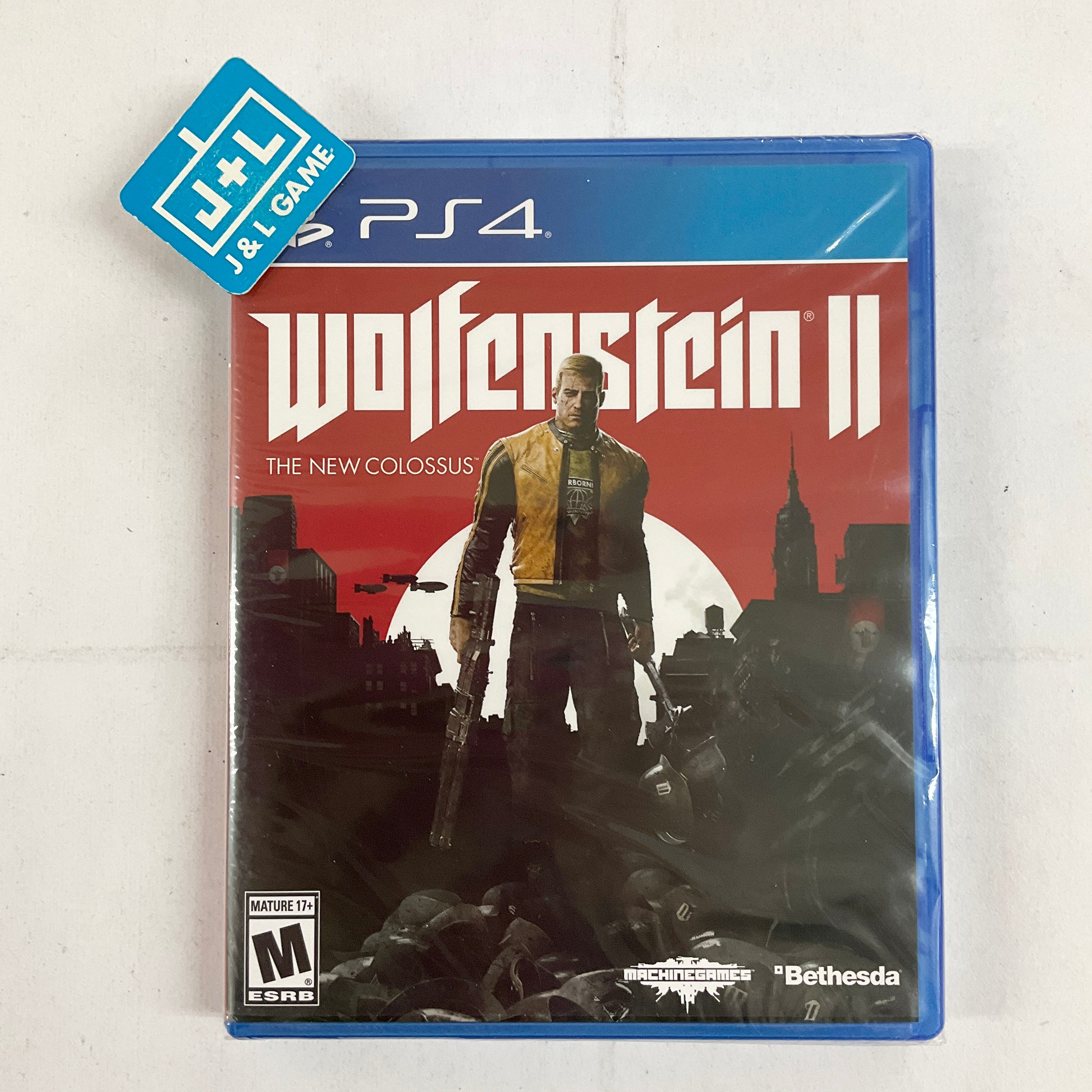 Wolfenstein II: The New Colossus - (PS4) PlayStation 4 Video Games Bethesda   