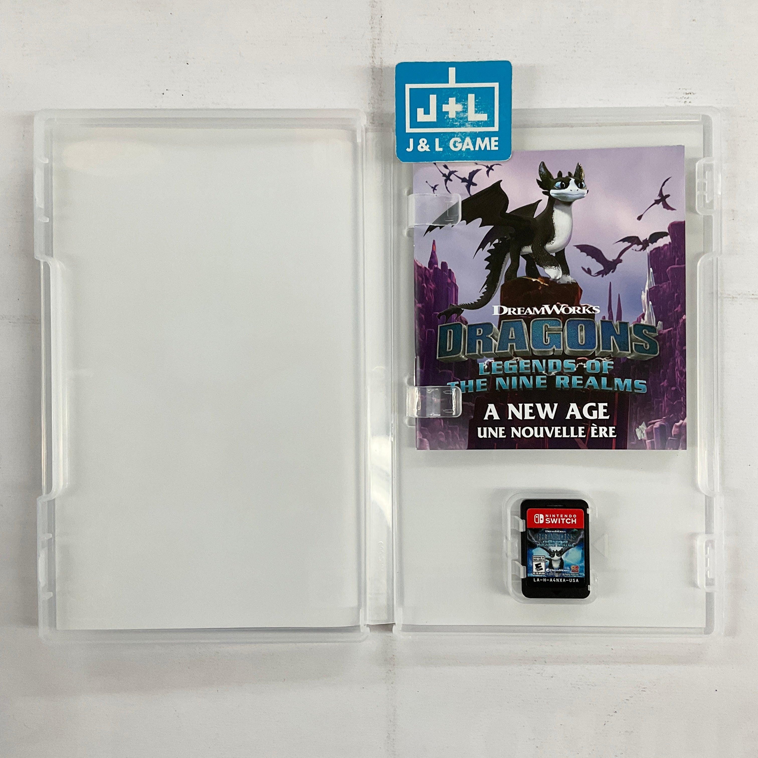 DreamWorks Dragons: Legends of the Nine Realms - (NSW) Nintendo Switch [UNBOXING] Video Games Outright Games   
