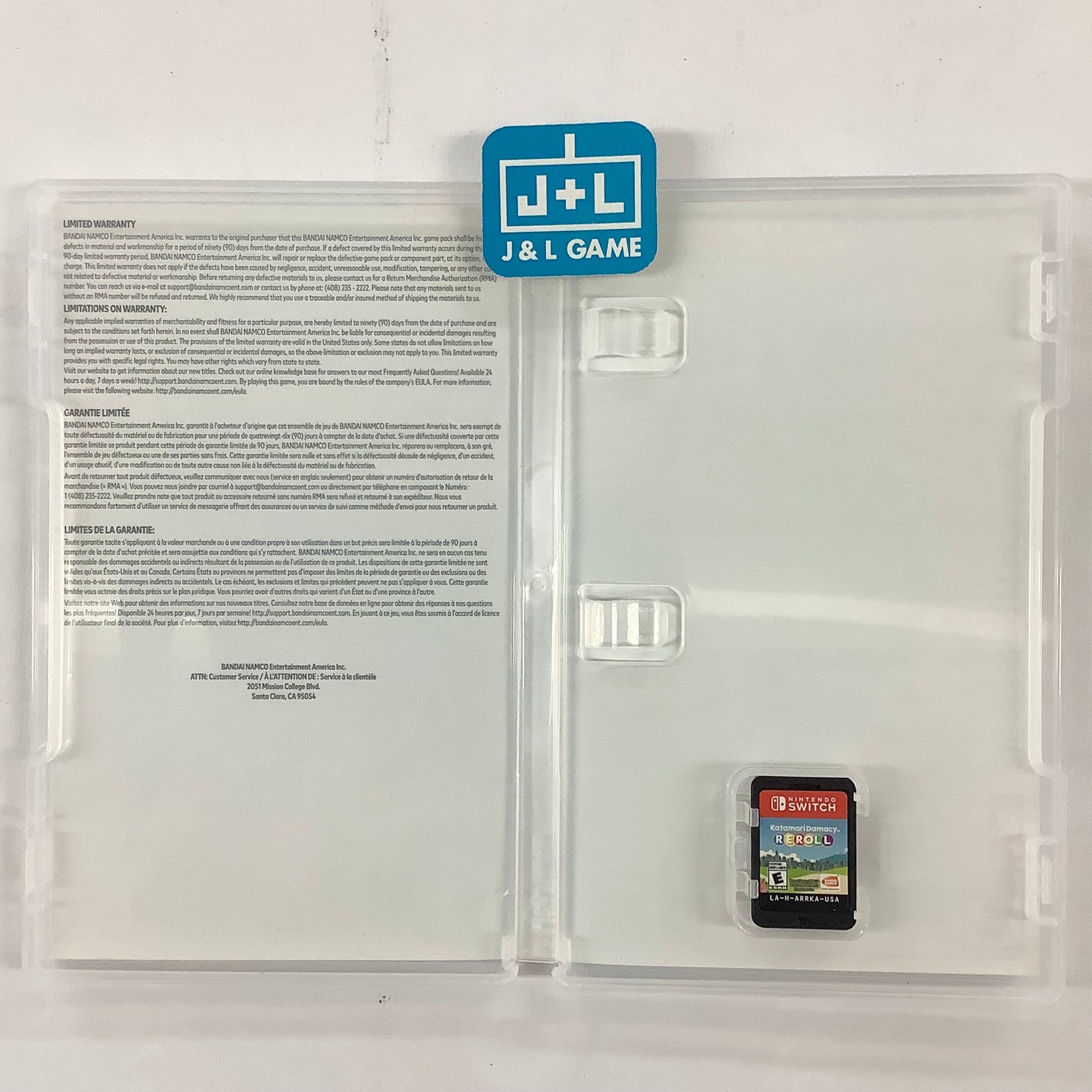 Katamari Damacy Reroll - (NSW) Nintendo Switch [Pre-Owned] Video Games BANDAI NAMCO Entertainment   