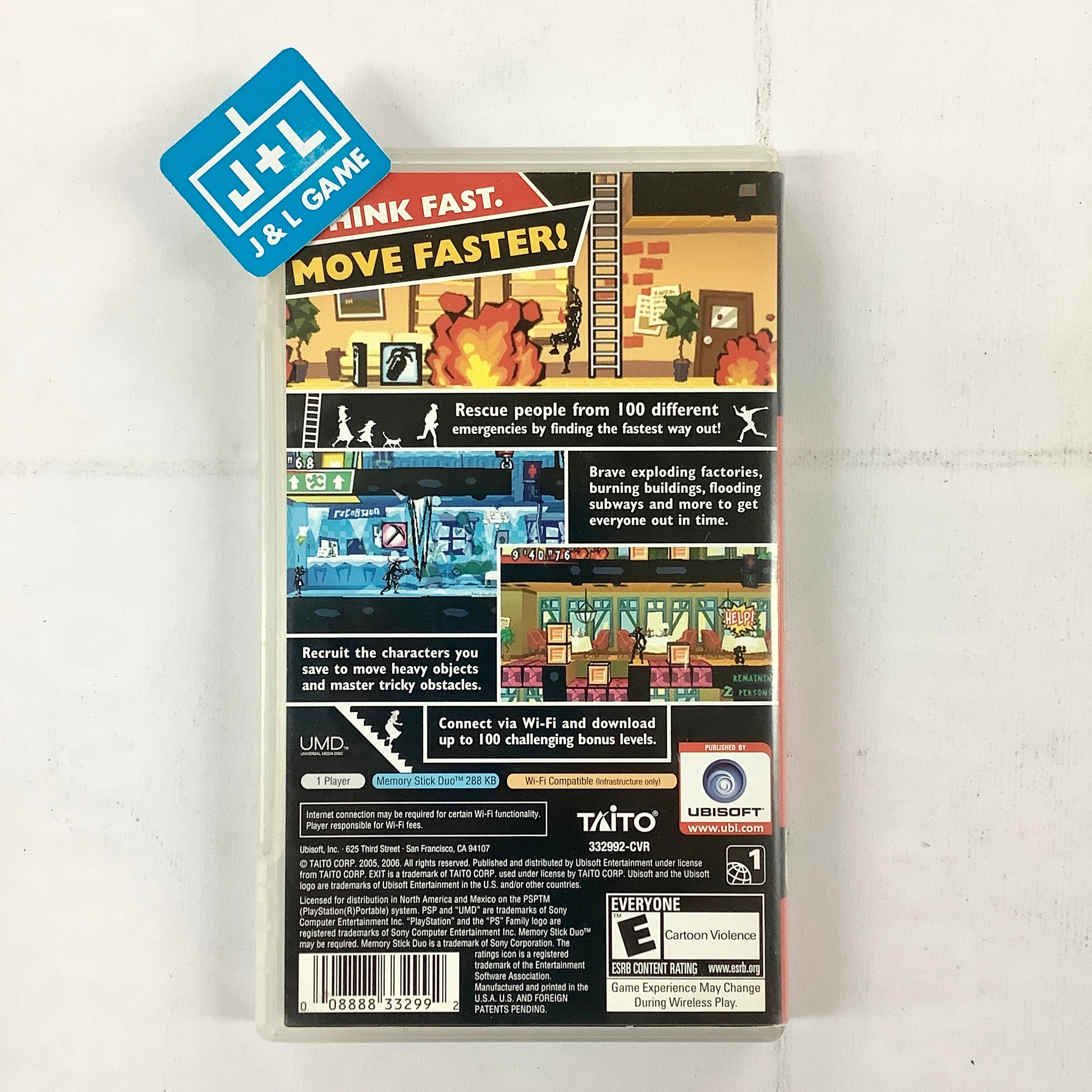 Exit - Sony PSP [Pre-Owned] Video Games Ubisoft   