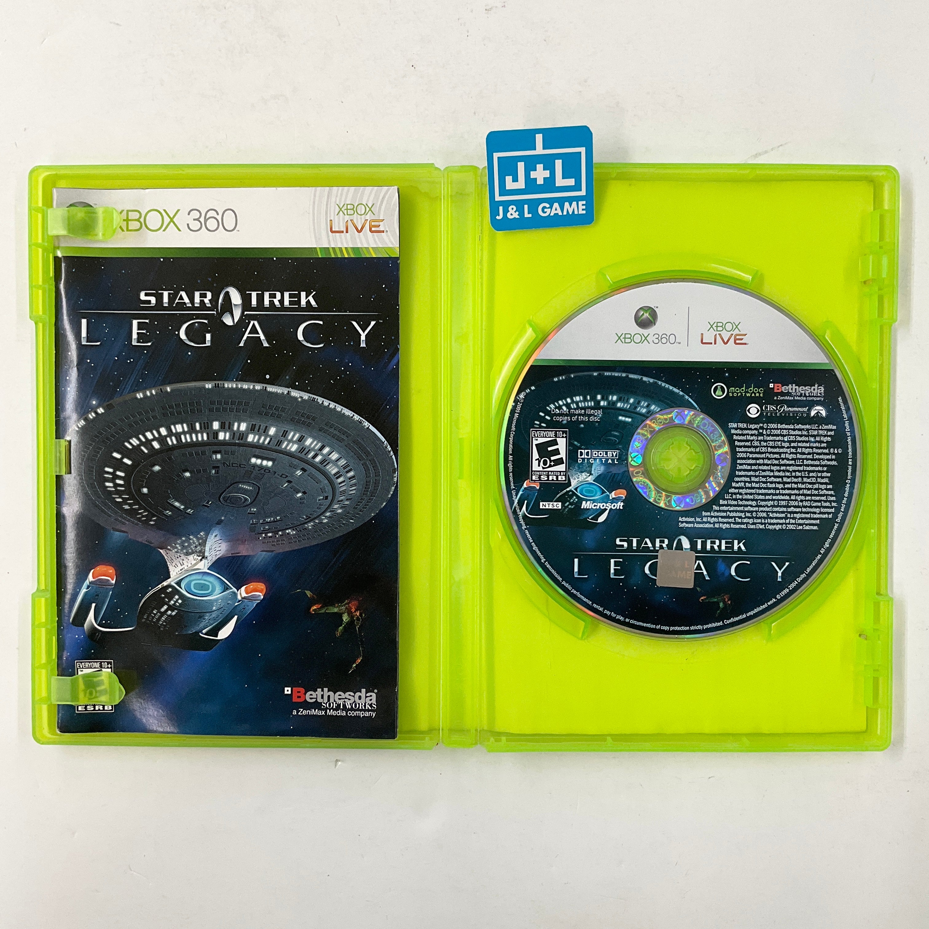 Star Trek: Legacy - Xbox 360 [Pre-Owned] Video Games Bethesda Softworks   