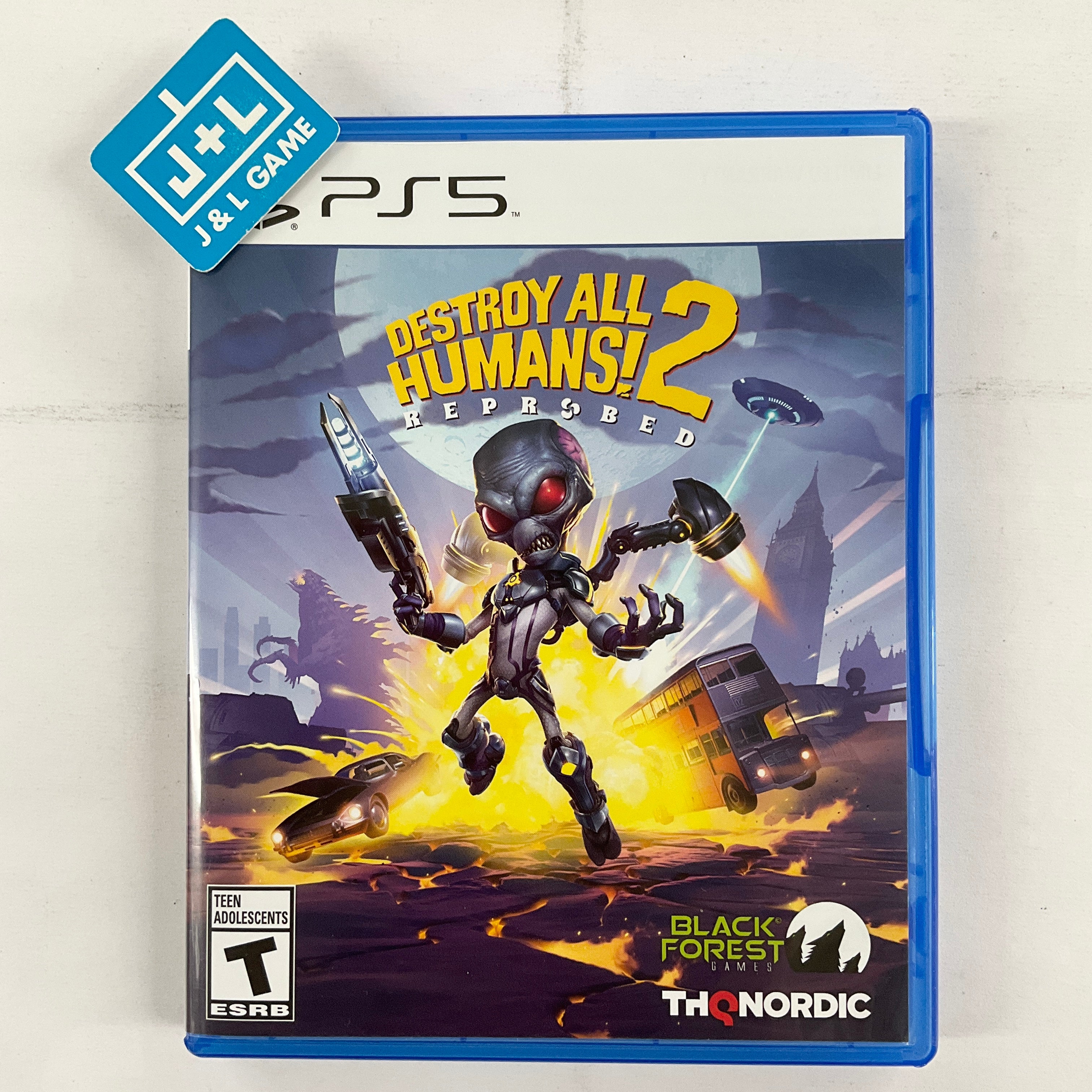 Destroy All Humans! 2 Reprobed - (PS5) PlayStation 5 [UNBOXING] Video Games THQ Nordic   
