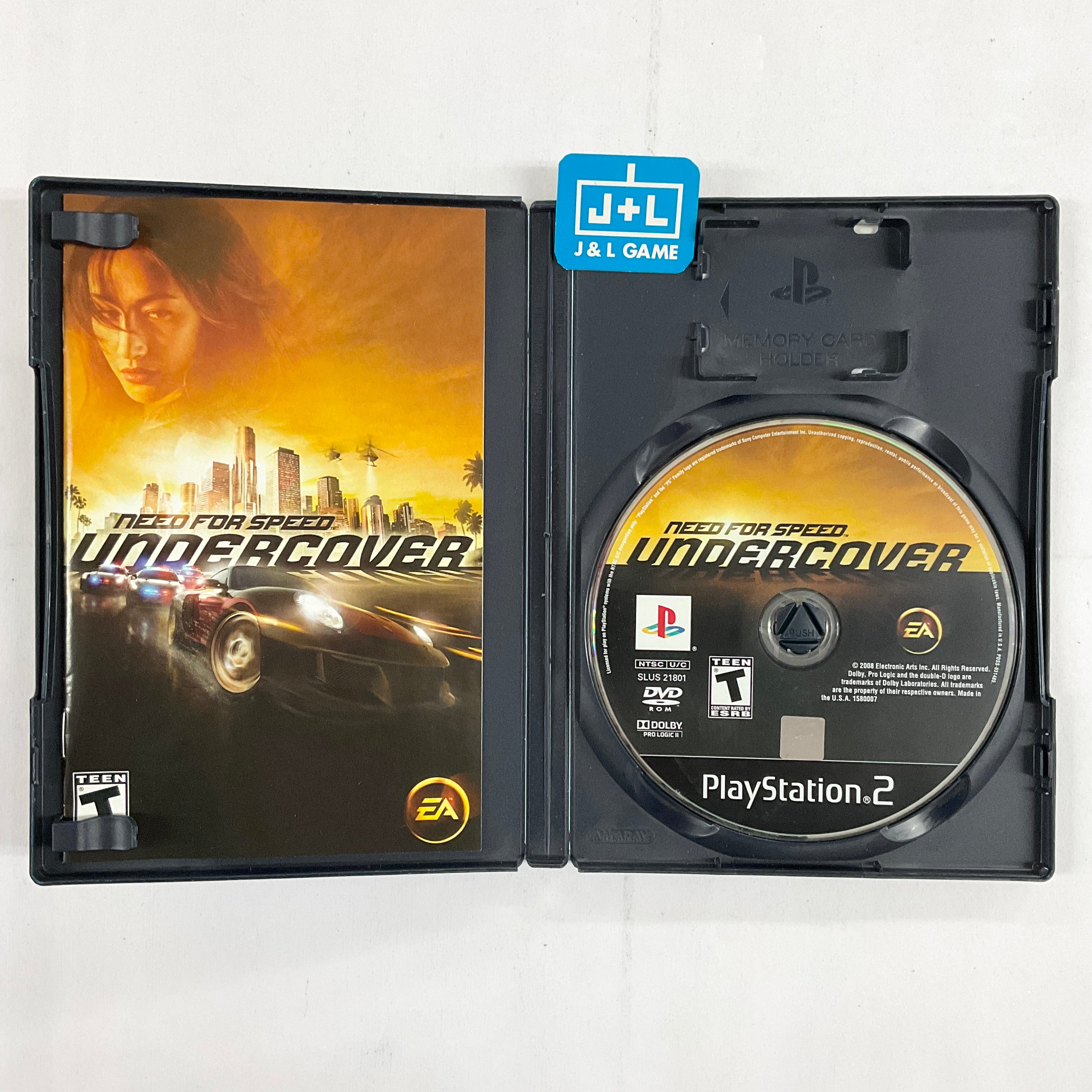 Need for Speed Undercover - (PS2) PlayStation 2 [Pre-Owned] Video Games Electronic Arts   