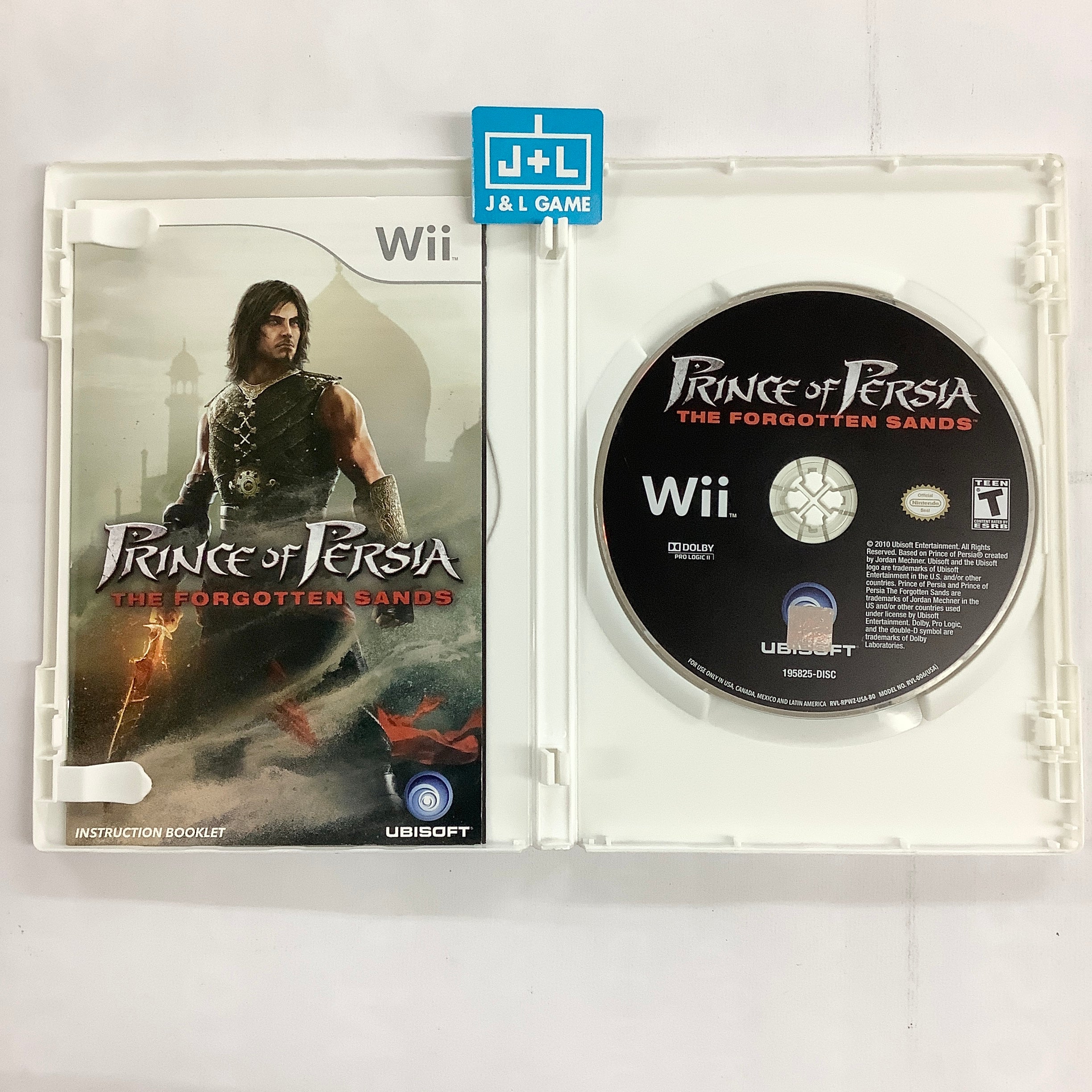 Prince of Persia: The Forgotten Sands - Nintendo Wii [Pre-Owned] Video Games Ubisoft   