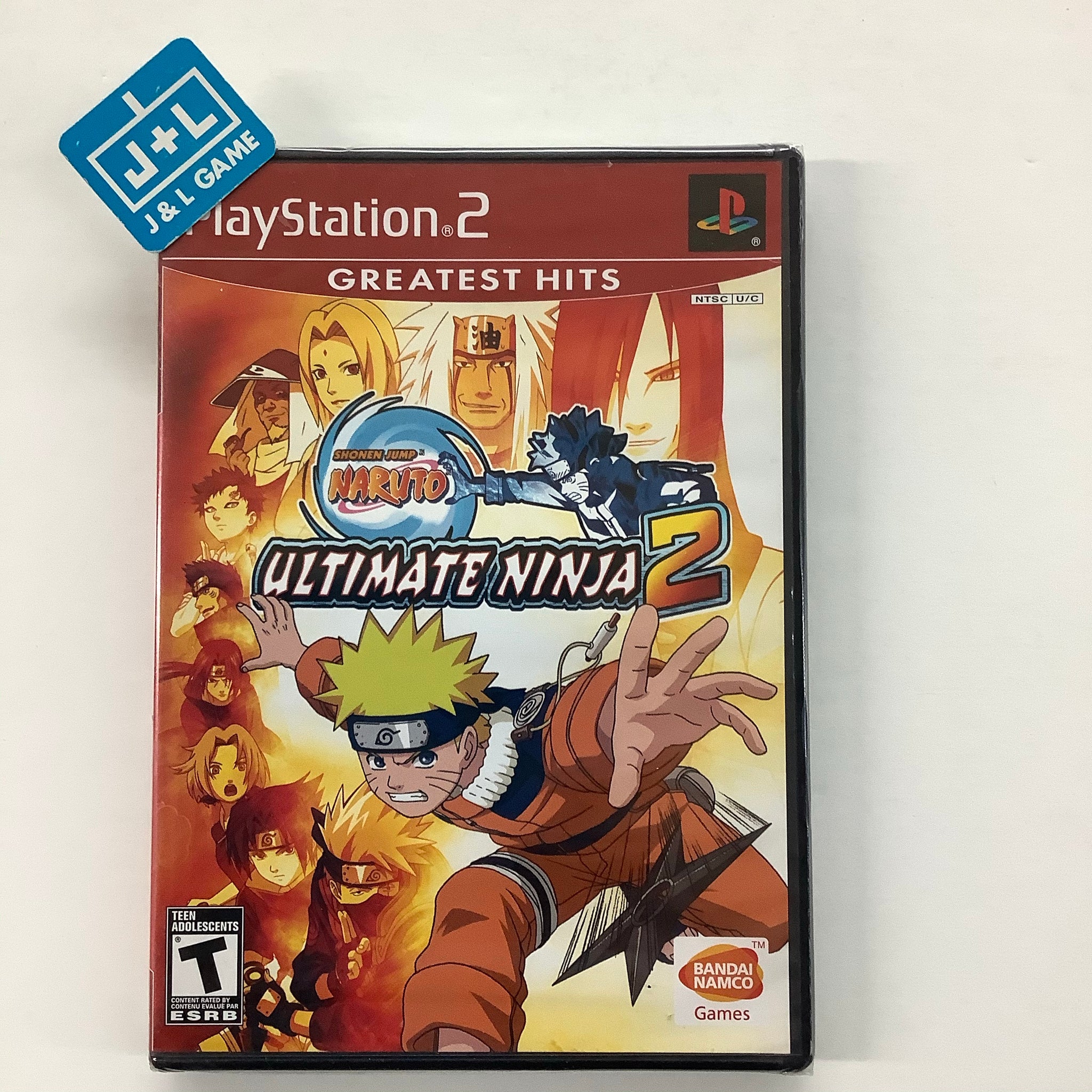 Naruto: Ultimate Ninja 2 (Greatest Hits) - (PS2) PlayStation 2 Video Games Namco Bandai Games   