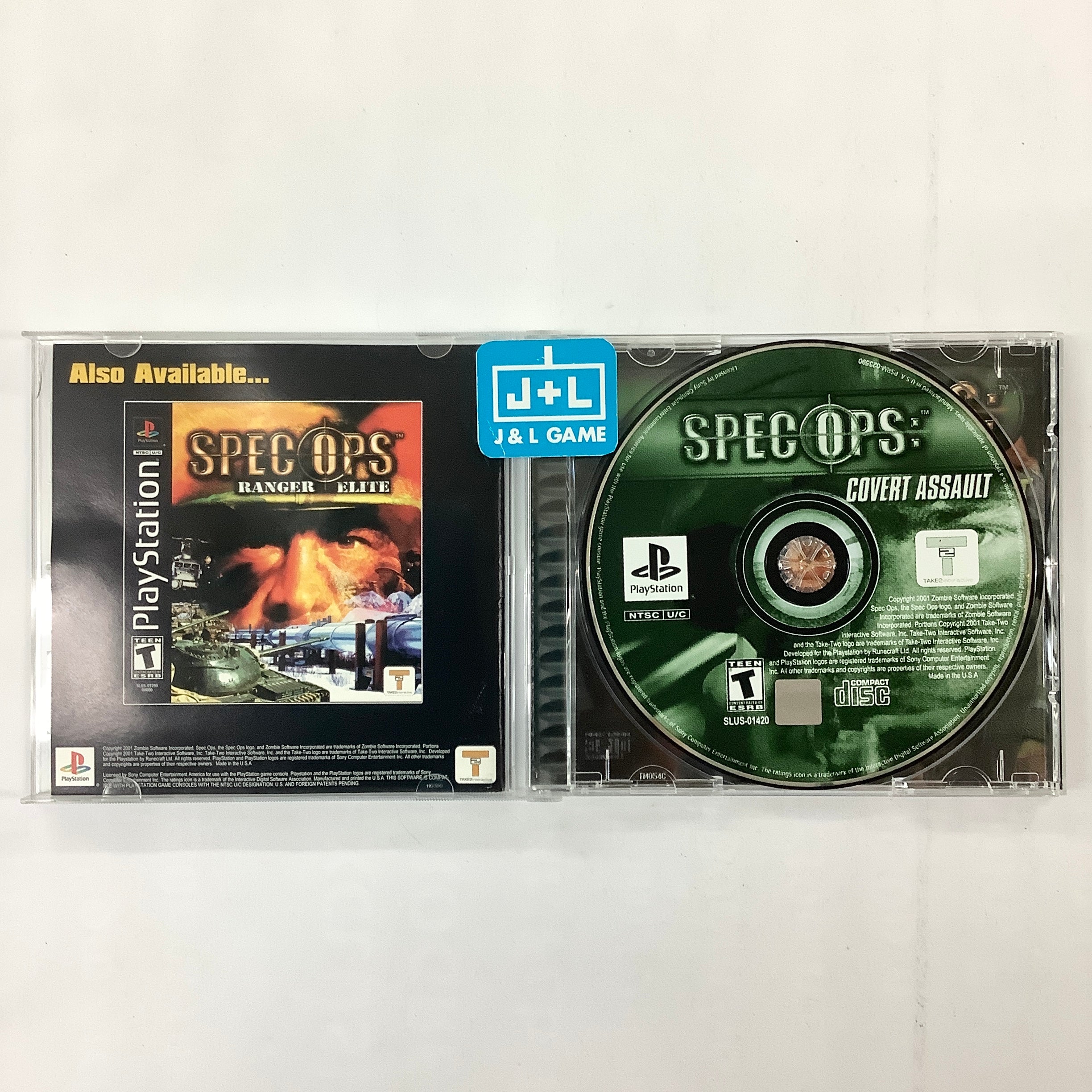 Spec Ops: Covert Assault - (PS1) PlayStation 1 [Pre-Owned] Video Games Take-Two Interactive   