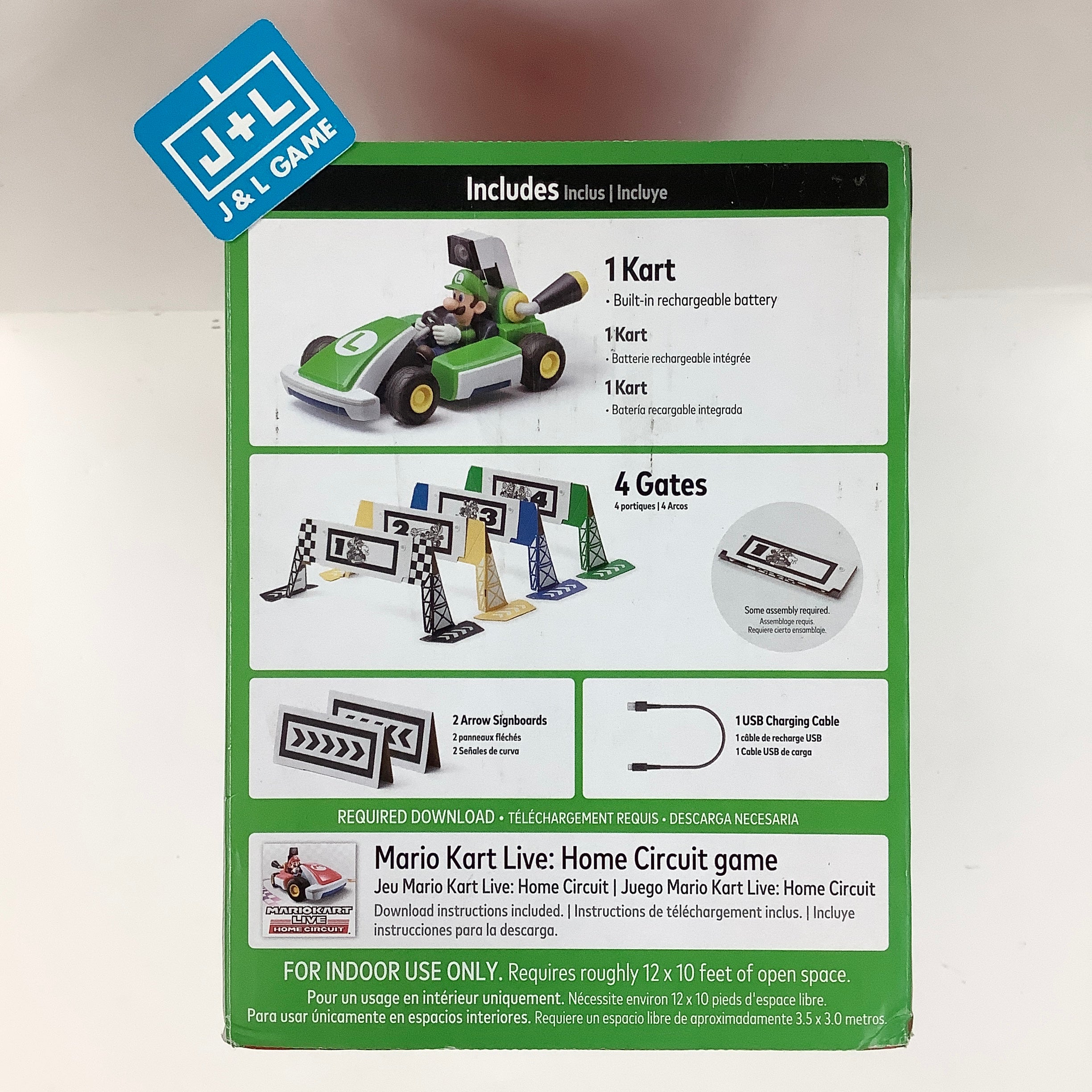 Mario Kart Live: Home Circuit - Luigi Set - (NSW) Nintendo Switch Luigi Set Edition Video Games Nintendo   