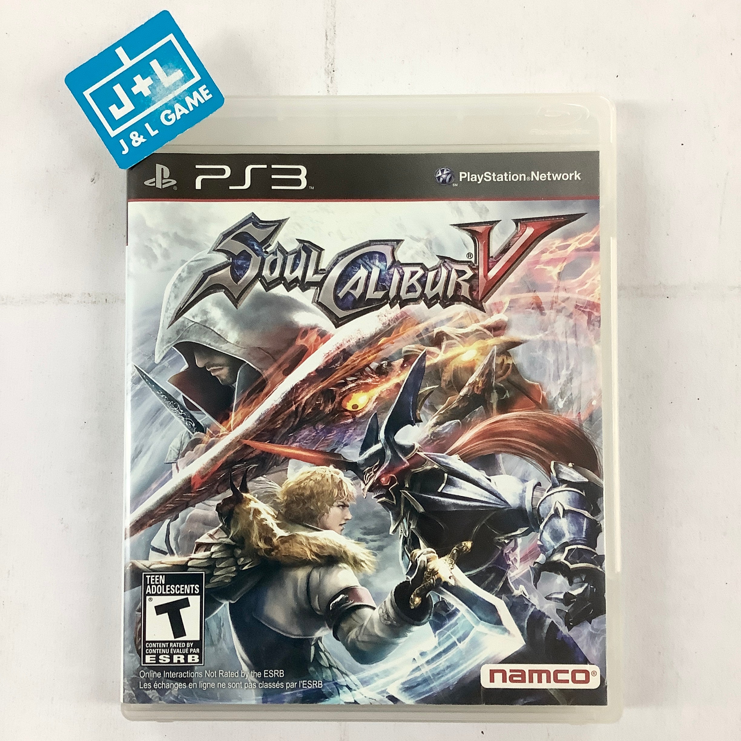 SoulCalibur V - (PS3) Playstation 3 [Pre-Owned] Video Games Bandai Namco Games   