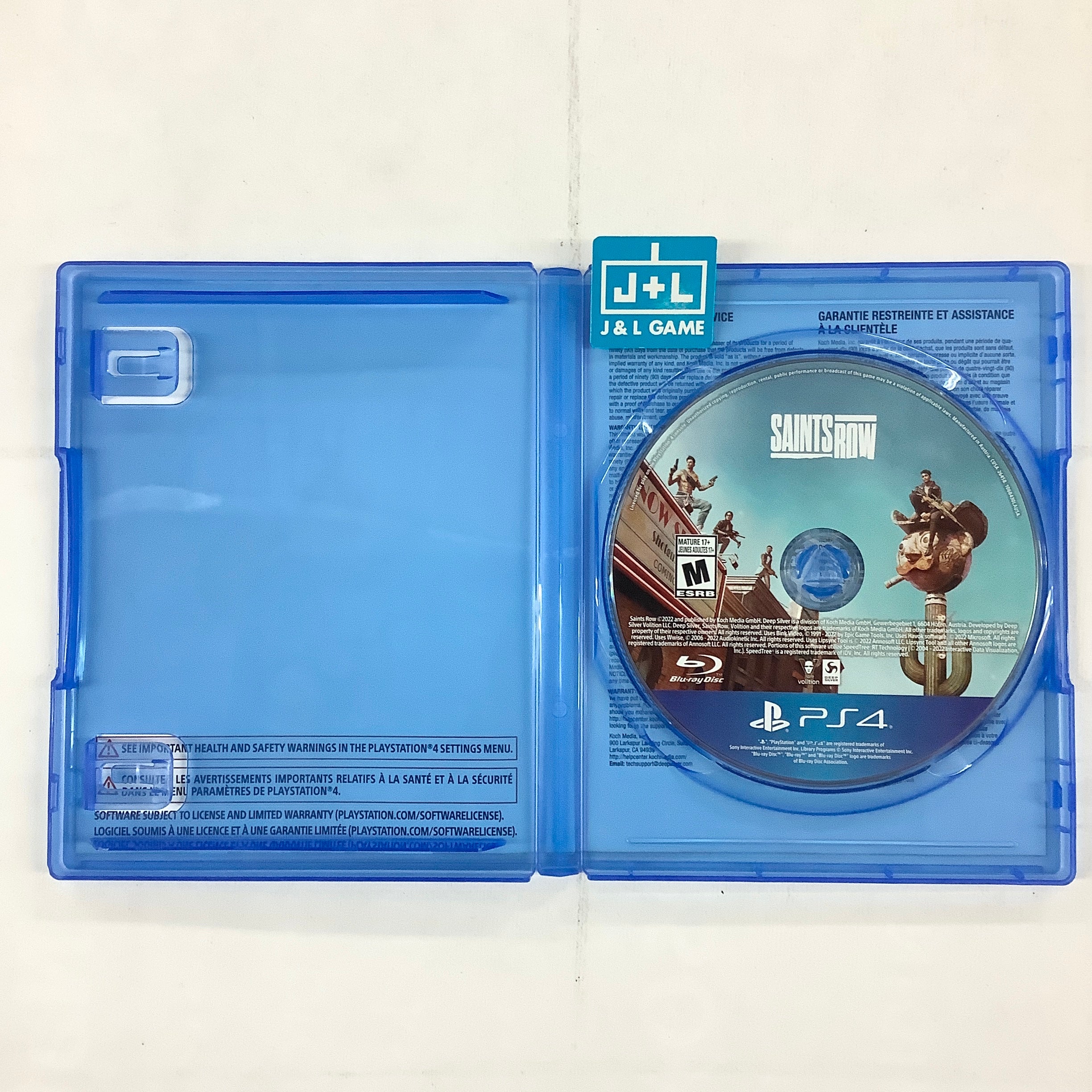 Saints Row - (PS4) PlayStation 4 [UNBOXING] Video Games Deep Silver   