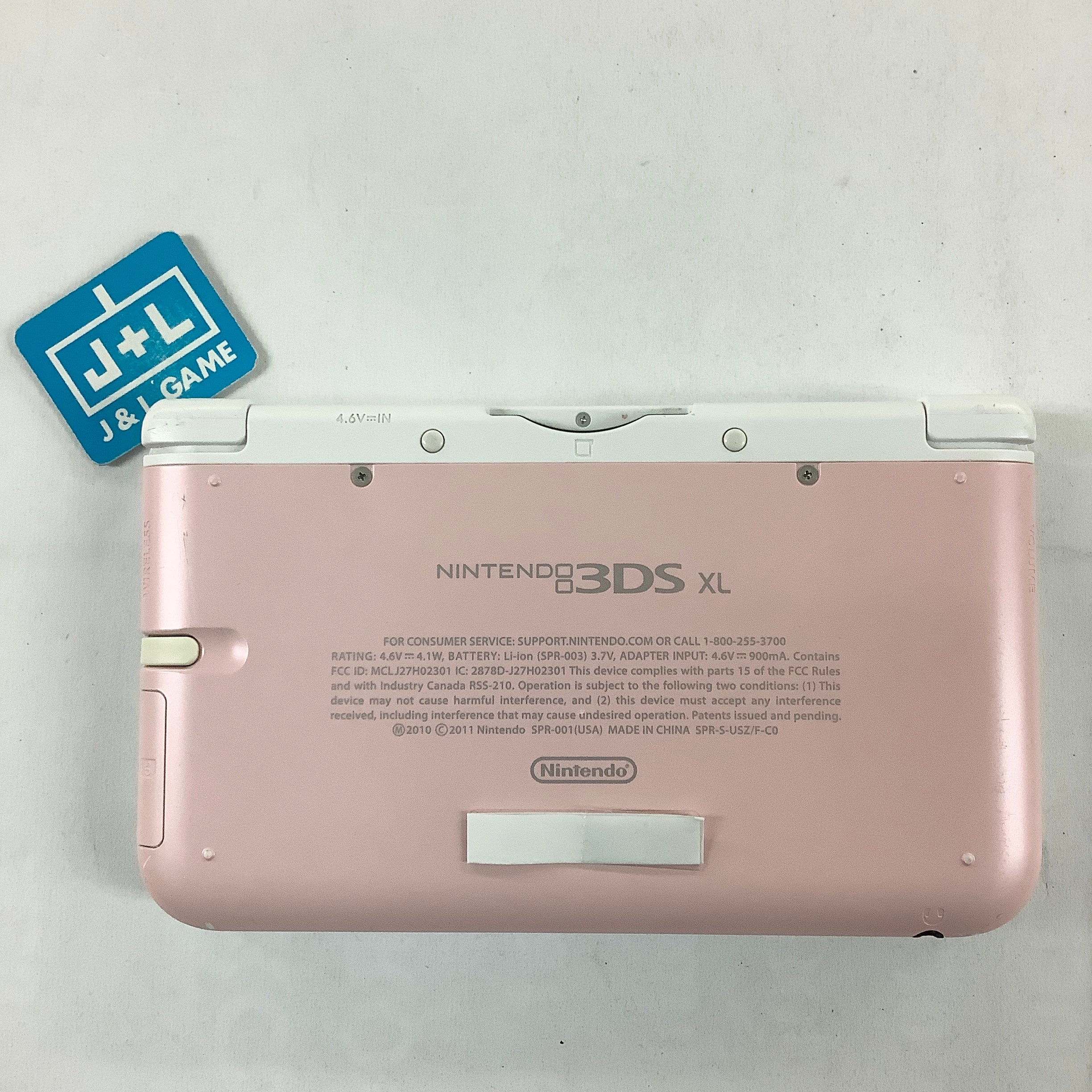 Nintendo 3DS XL Console (Pink/White) - Nintendo 3DS [Pre-Owned] Consoles Nintendo   