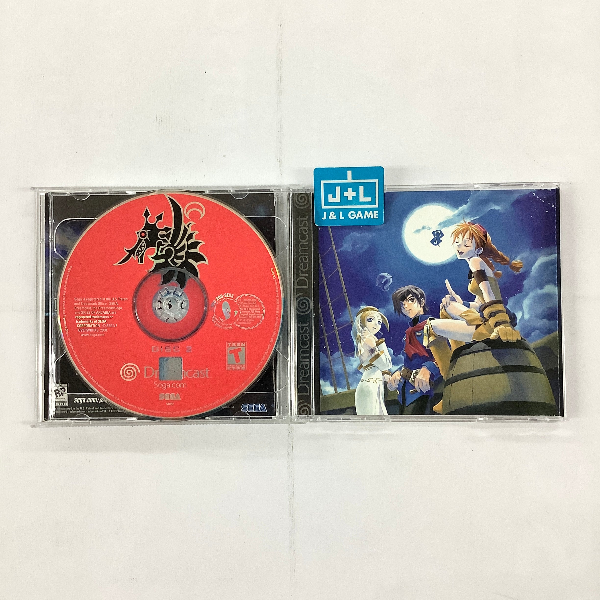 Skies of Arcadia - (DC) SEGA Dreamcast [Pre-Owned] Video Games Sega   