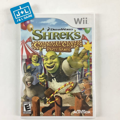Shrek's Carnival Craze - Nintendo Wii Video Games Activision   