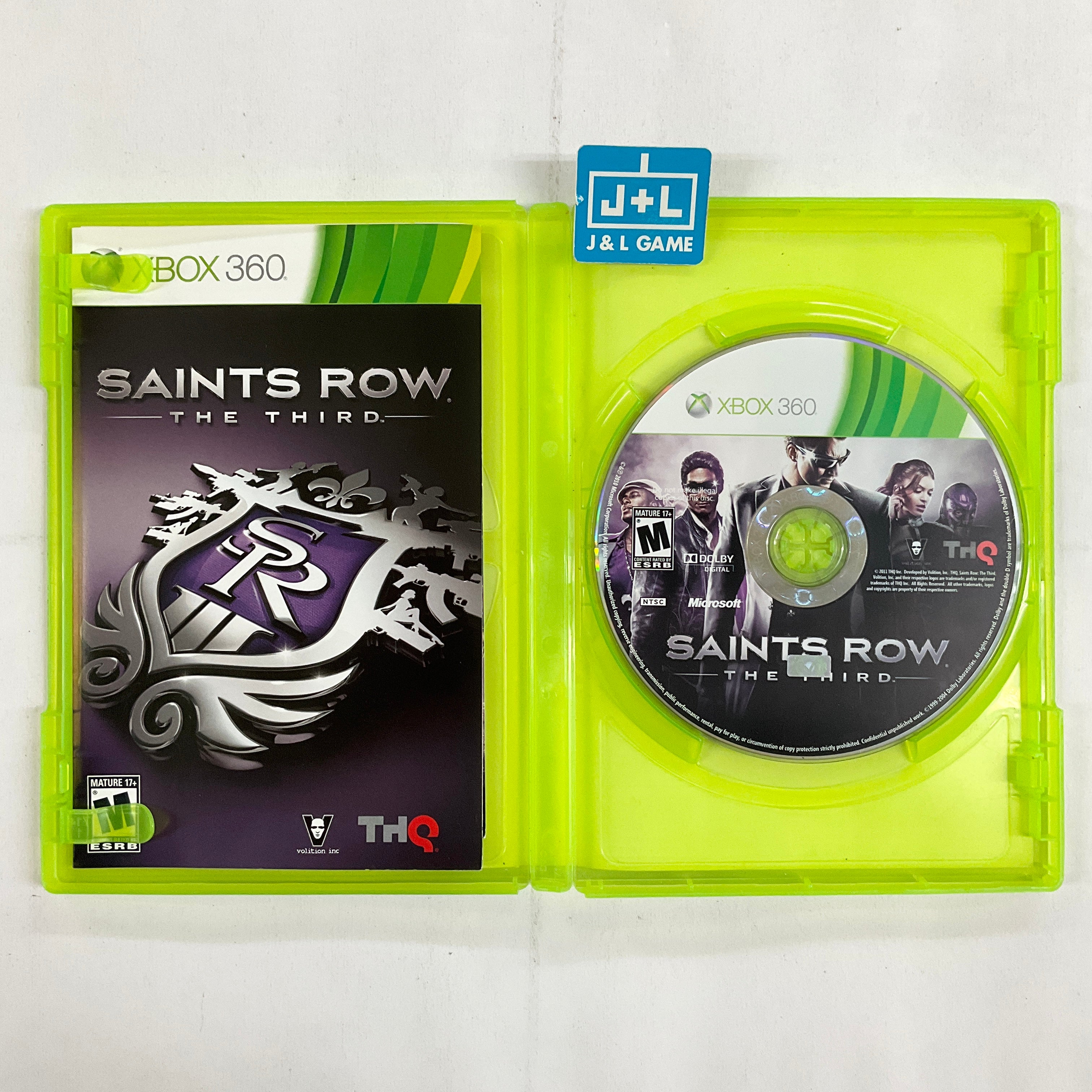 Saints Row: The Third - Xbox 360 [Pre-Owned] Video Games THQ   
