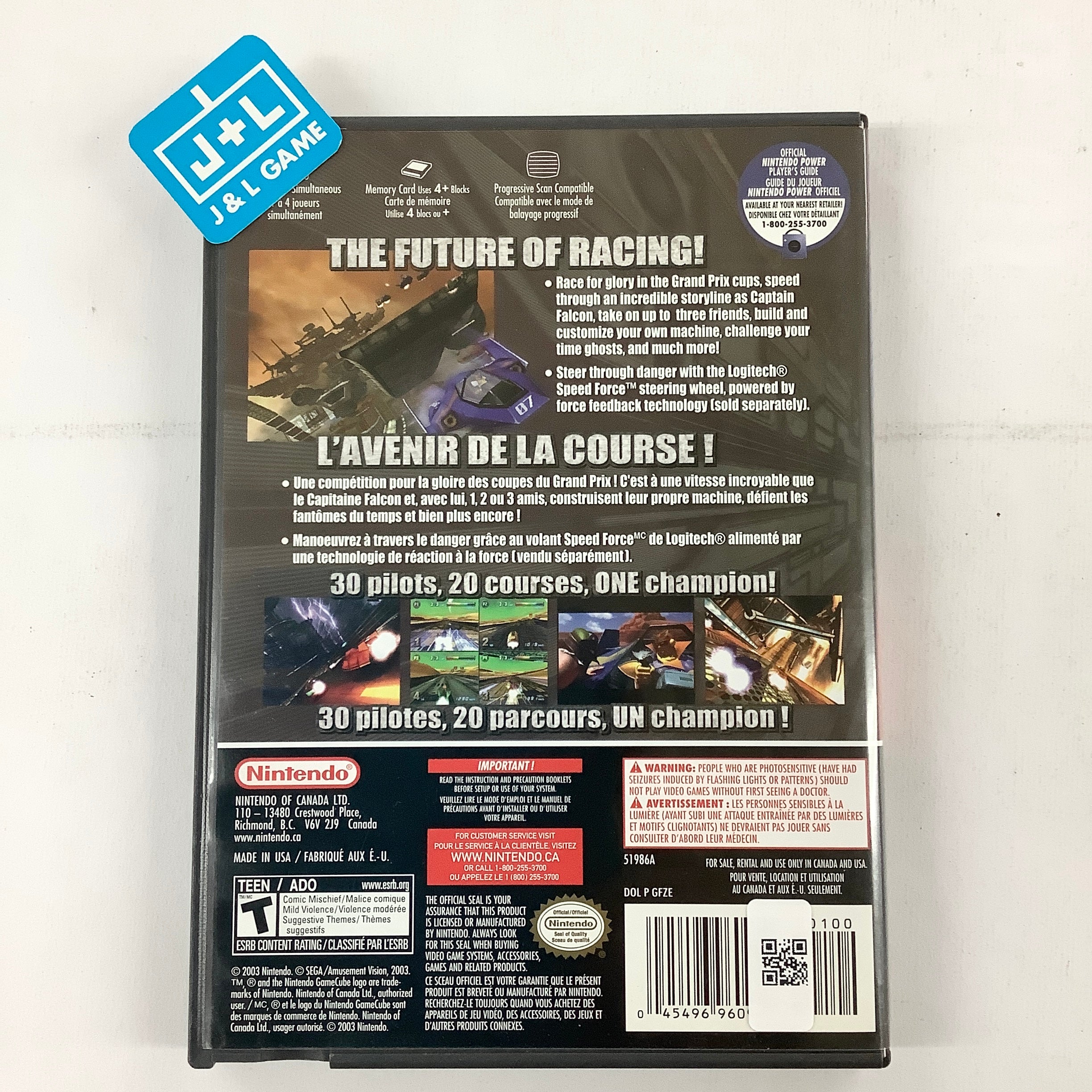 F-Zero GX - (GC) GameCube [Pre-Owned] | J&L Game