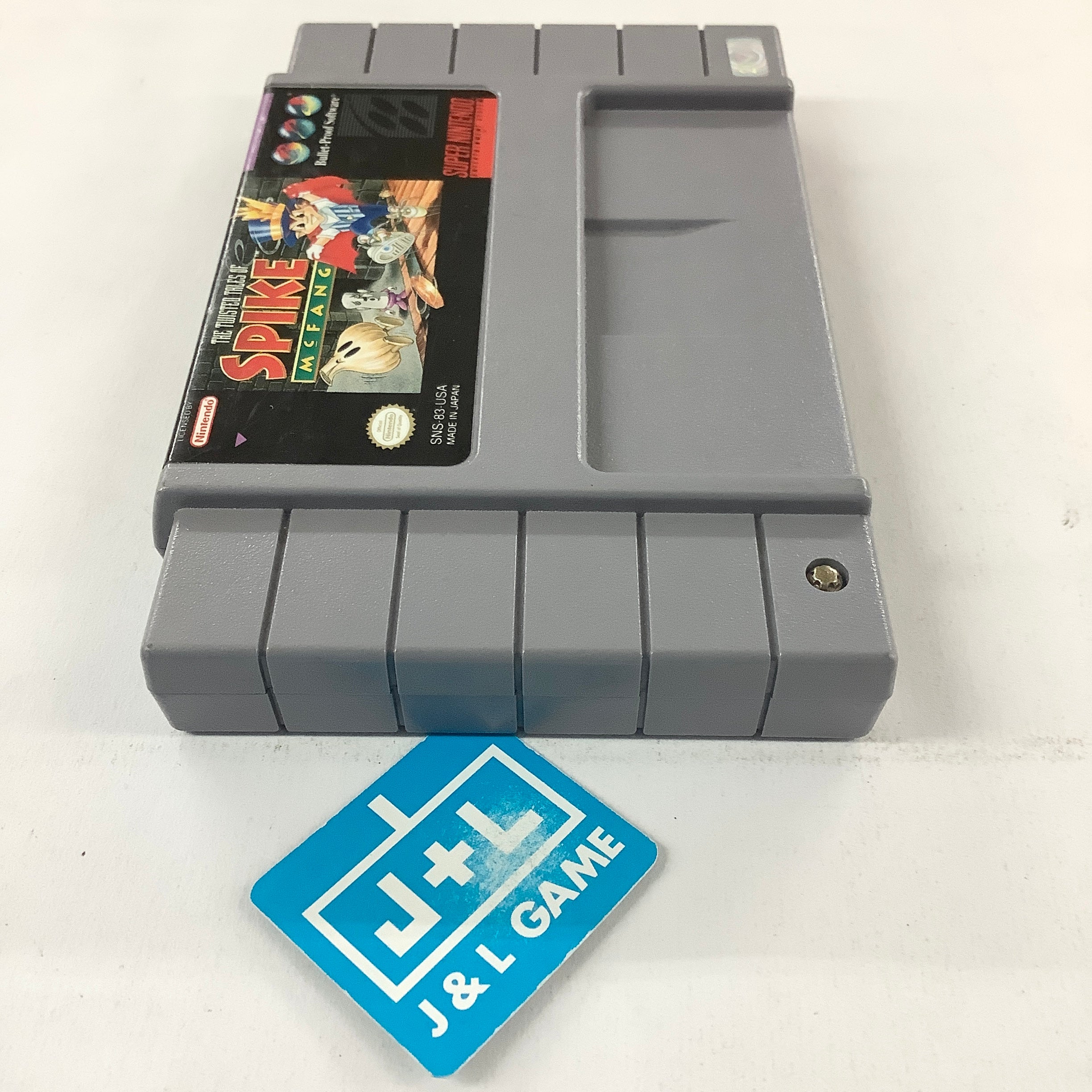 The Twisted Tales of Spike McFang - (SNES) Super Nintendo [Pre-Owned] Video Games Bullet Proof Software   
