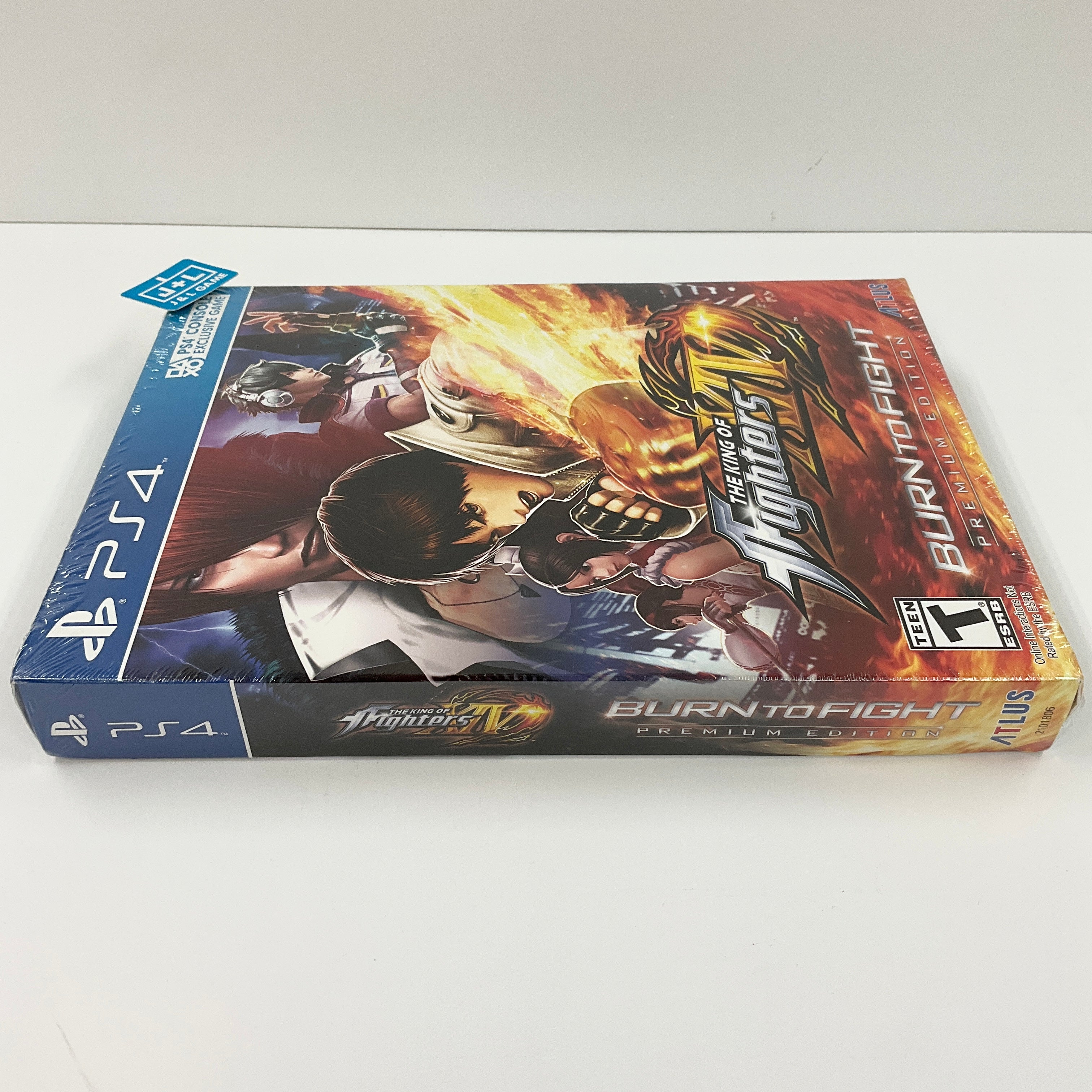 The King of Fighters XIV: Burn to Fight Premium Edition - (PS4) PlayStation 4 Video Games Atlus   