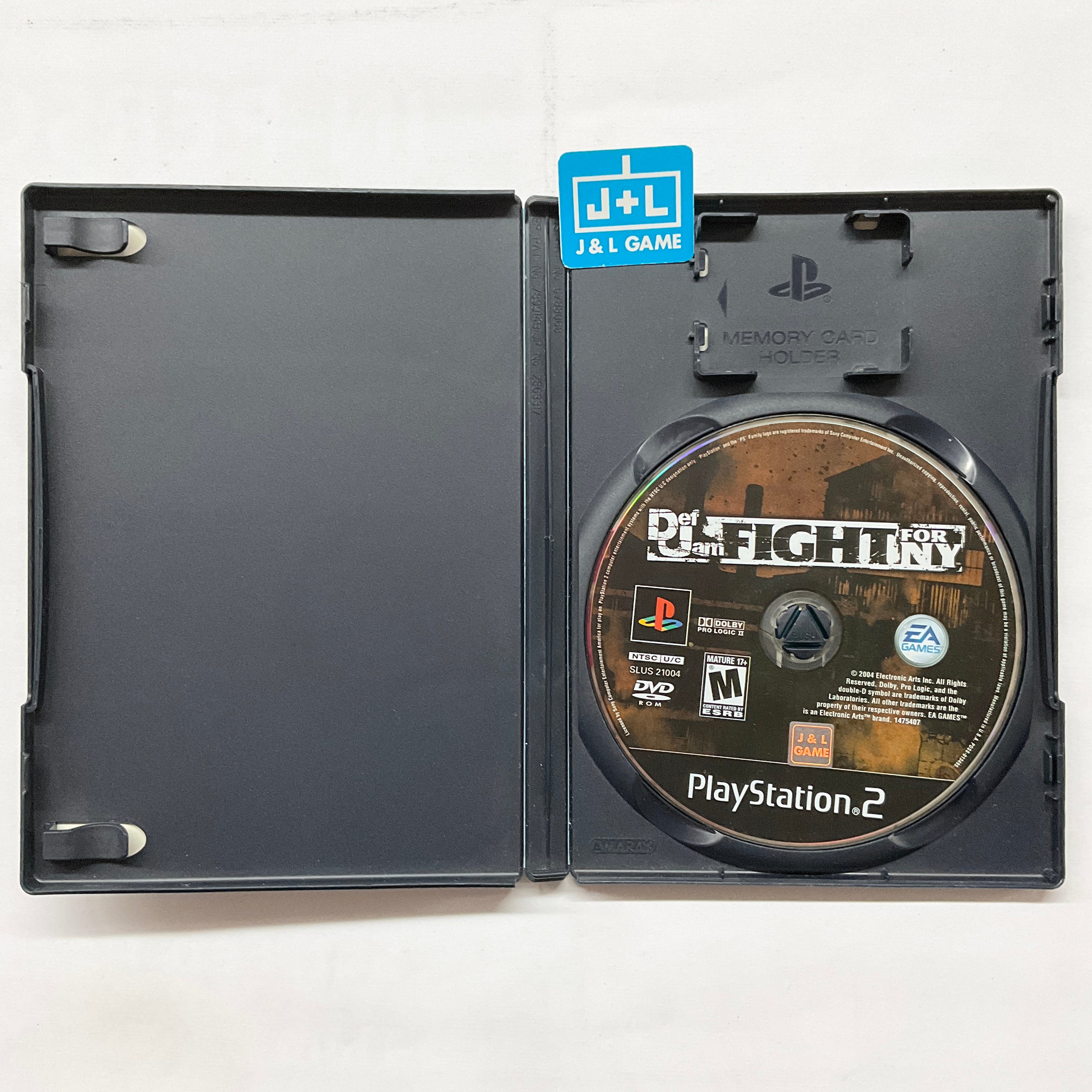 Def Jam: Fight for NY - (PS2) PlayStation 2 [Pre-Owned] Video Games EA Games   