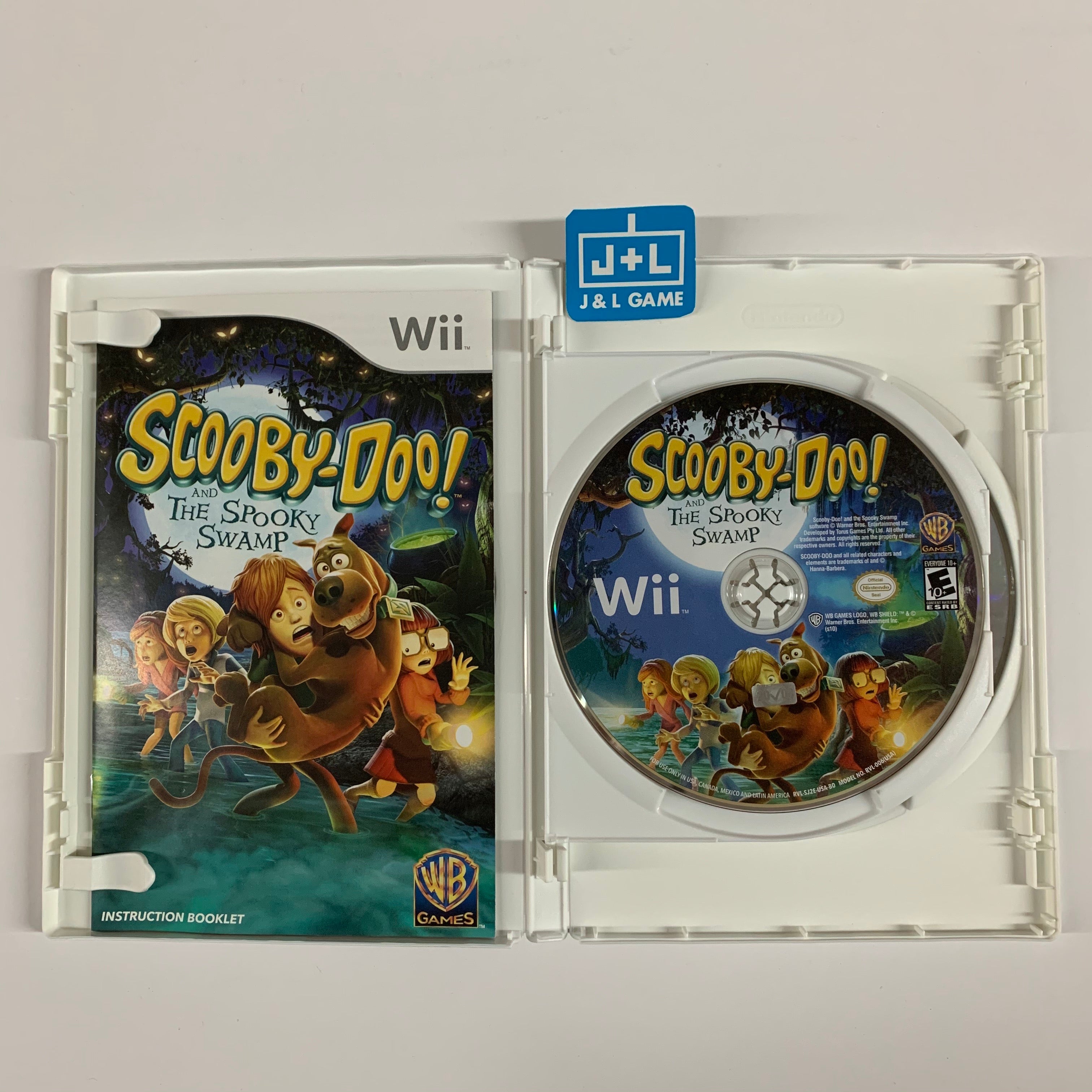 Scooby-Doo! and the Spooky Swamp - Silver Shield Combo Pack - Nintendo Wii [Pre-Owned] Video Games Warner Bros. Interactive Entertainment   