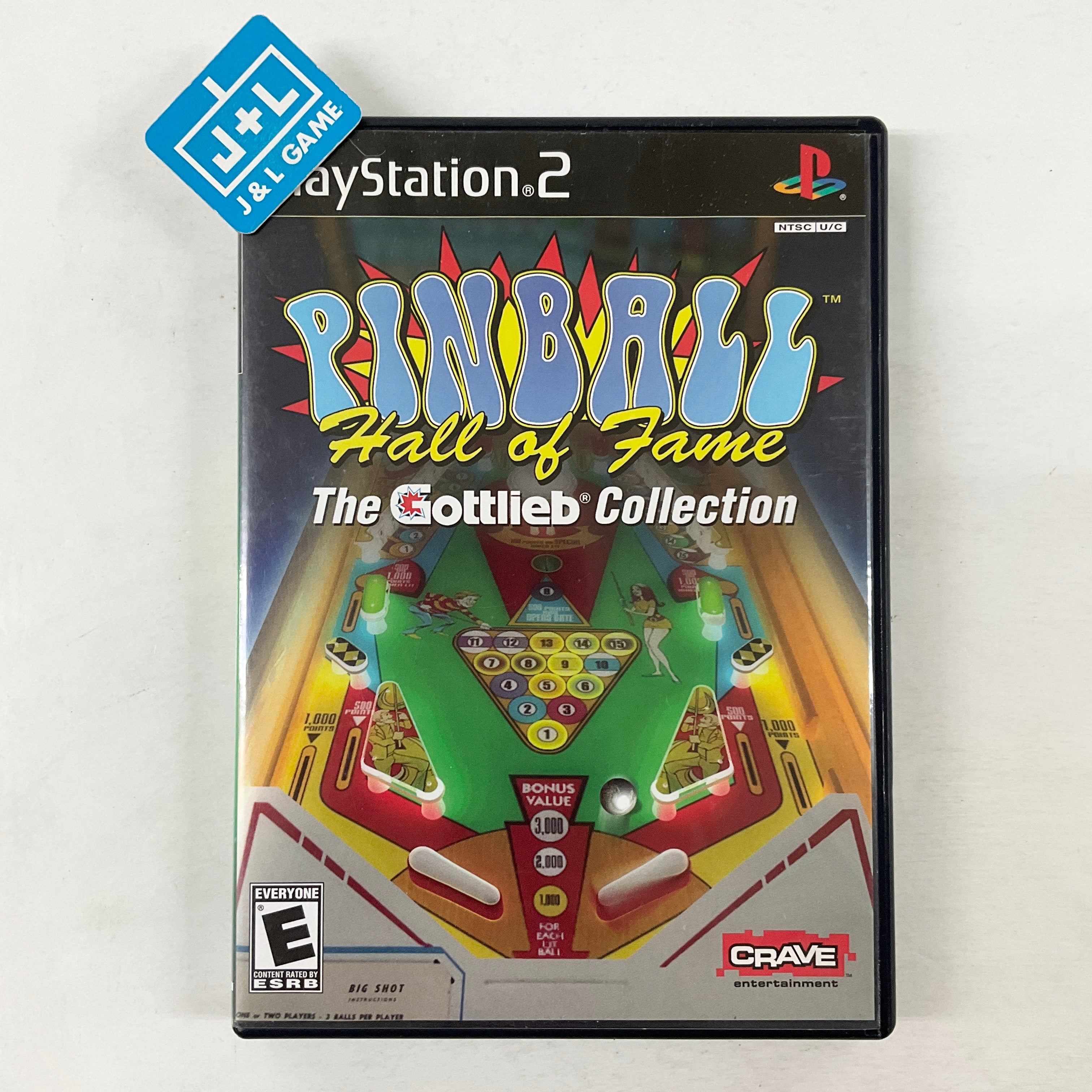 Pinball Hall of Fame: The Gottlieb Collection - (PS2) PlayStation