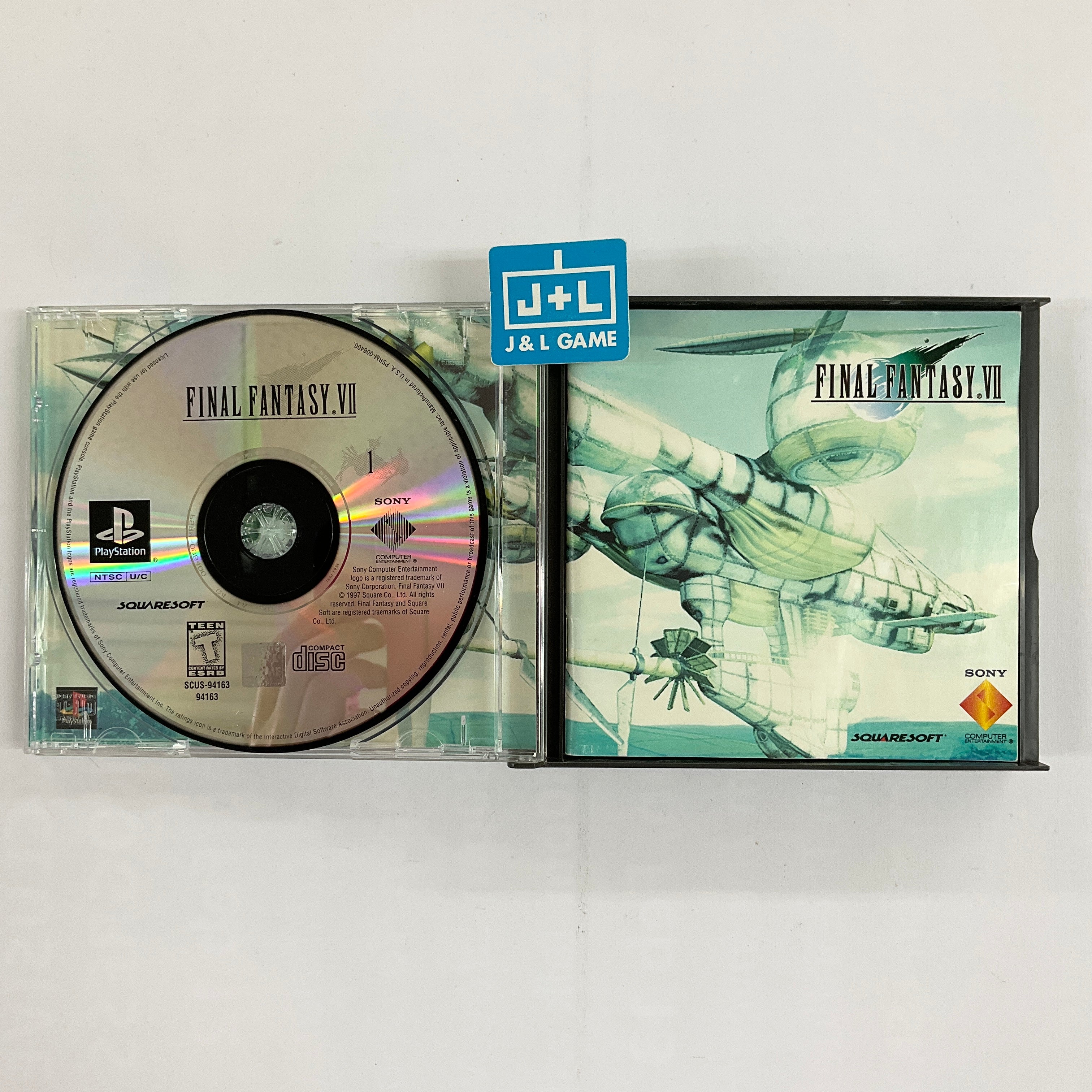 Final Fantasy VII (Greatest Hits) - (PS1) PlayStation 1 [Pre-Owned] Video Games SCEA   