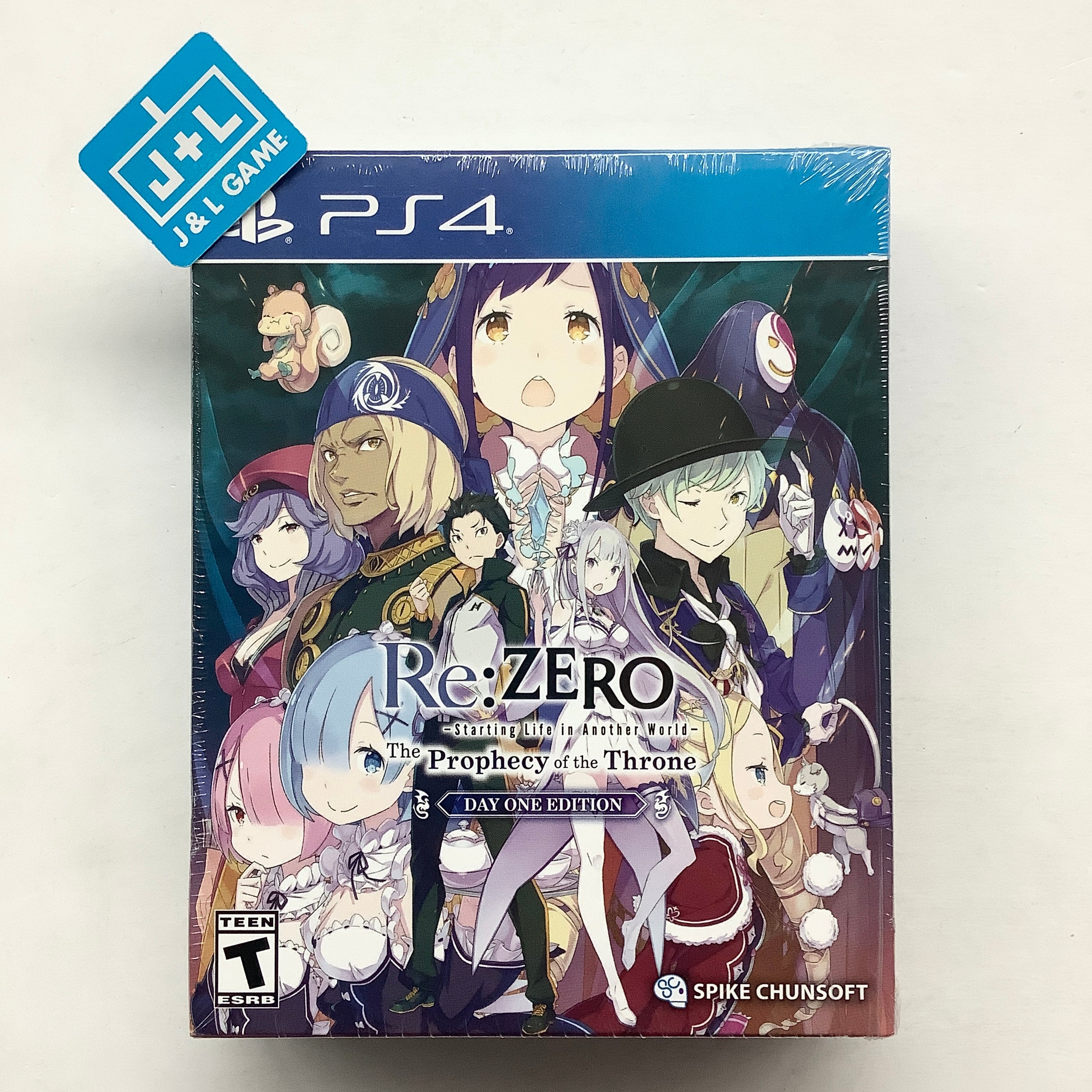 Re:ZERO – The Prophecy of the Throne (Day One Edition) – (PS4) PlayStation 4 Video Games Spike Chunsoft