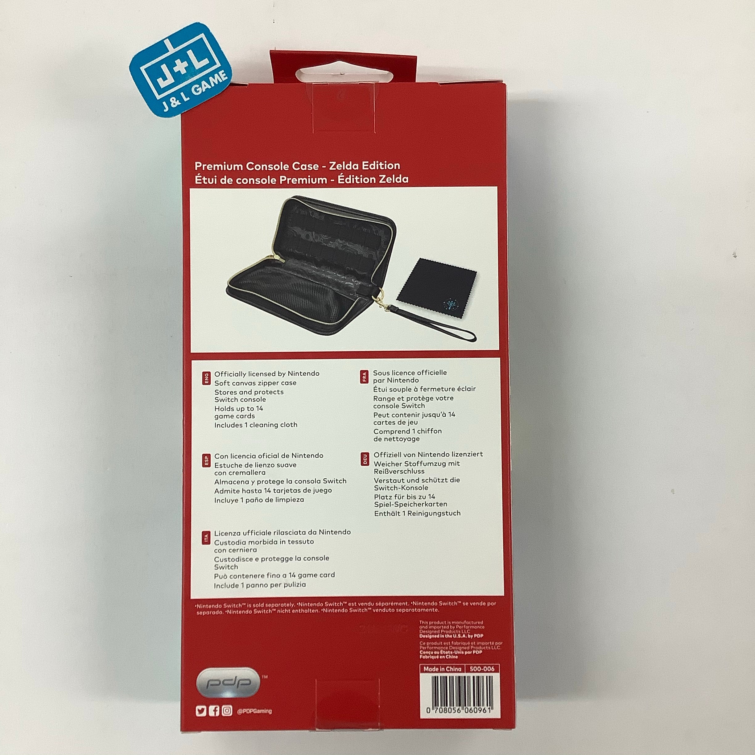 PDP Premium Console Case (Zelda Edition) - (NSW) Nintendo Switch Accessories PDP   