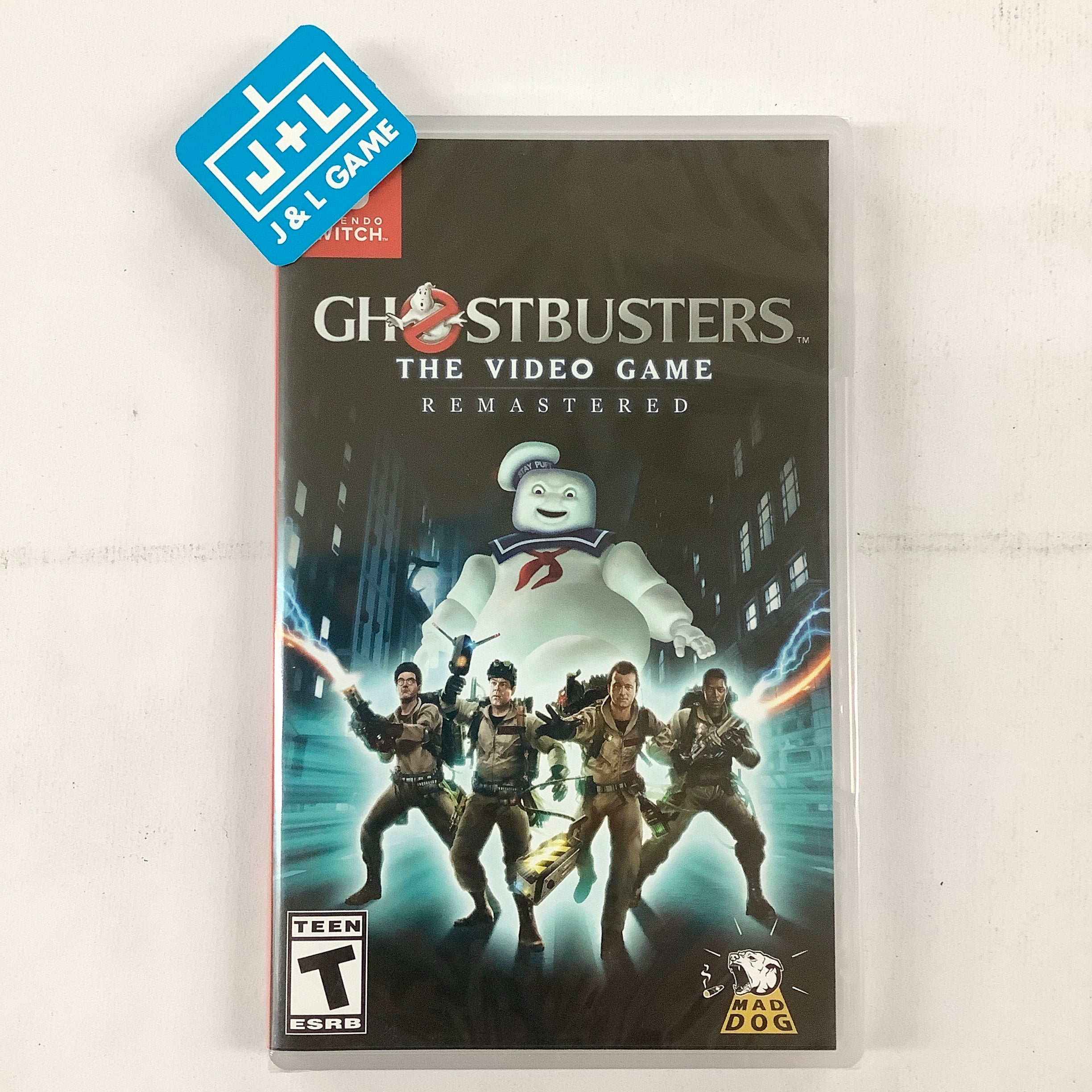 Ghostbusters: The Video Game Remastered - (NSW) Nintendo Switch Video Games Mad Dog Games   