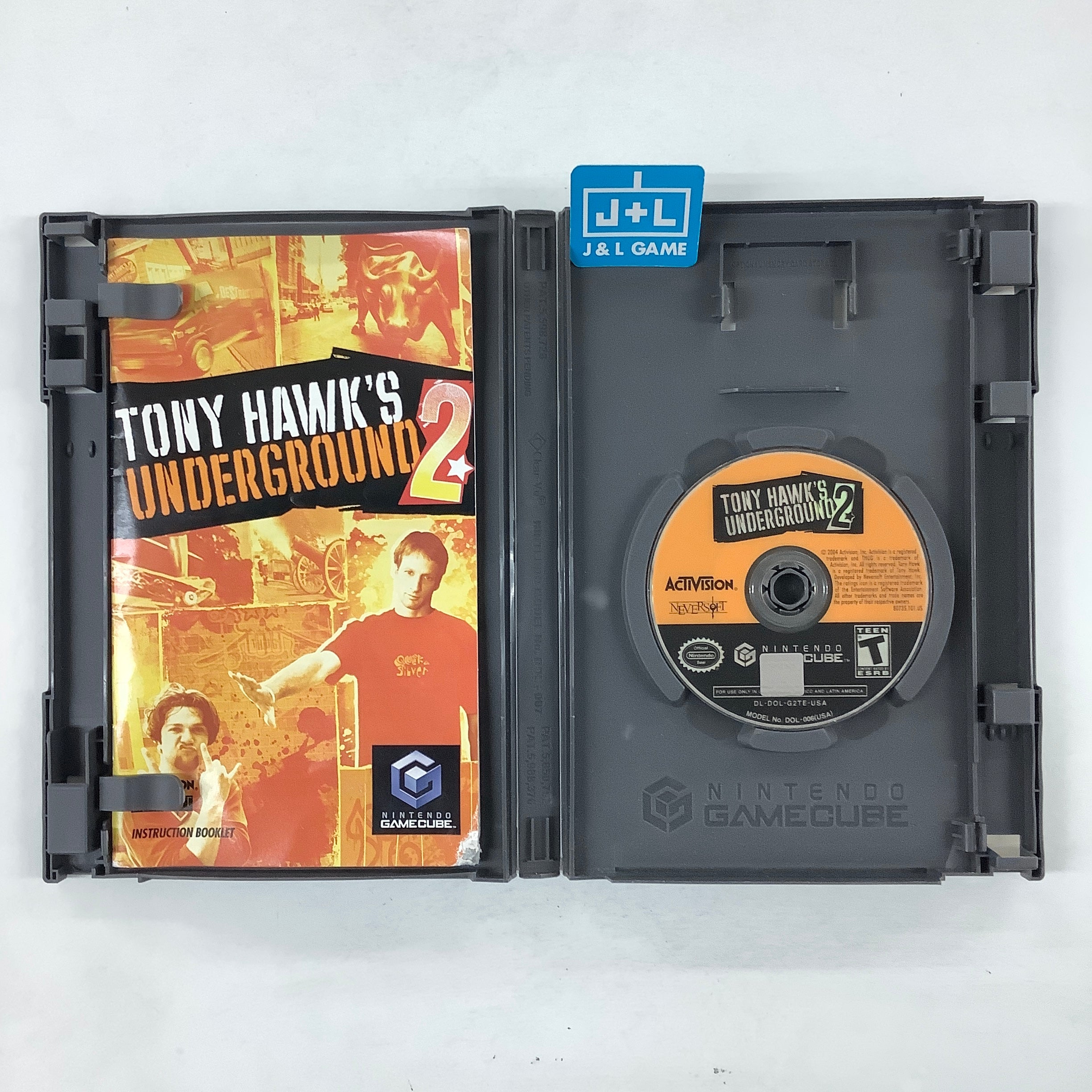 Tony Hawk's Underground 2 - (GC) GameCube [Pre-Owned] Video Games Activision   