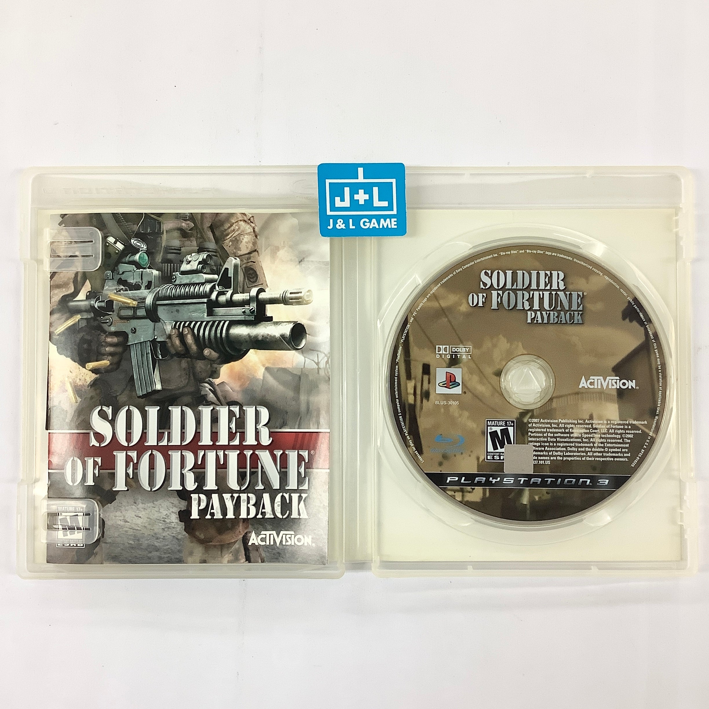 Soldier of Fortune: Payback - (PS3) PlayStation 3 [Pre-Owned] Video Games Activision Value   